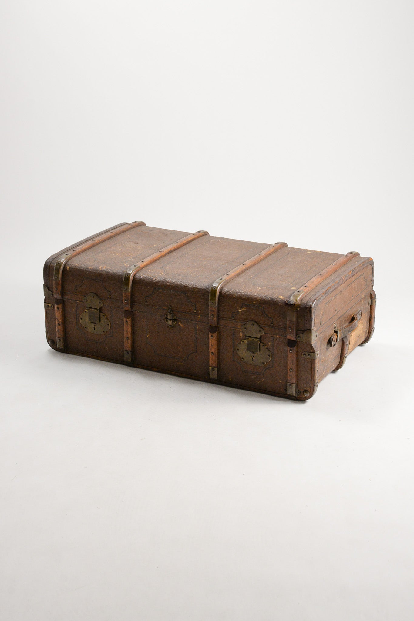 Vintage Brown Trunk / ヴィンテージ 茶トランク