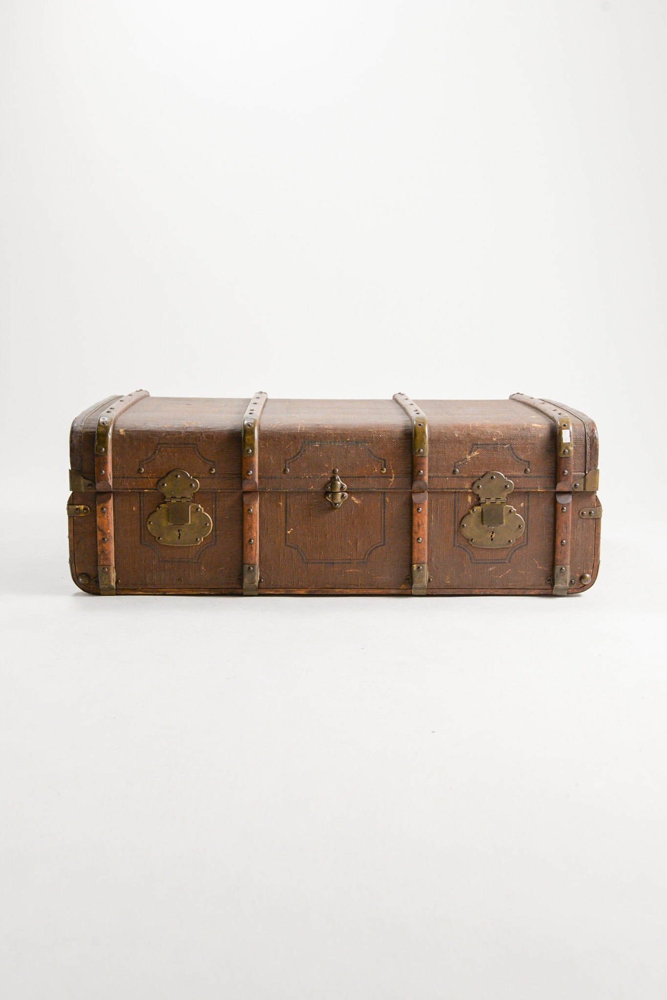 Vintage Brown Trunk / ヴィンテージ 茶トランク