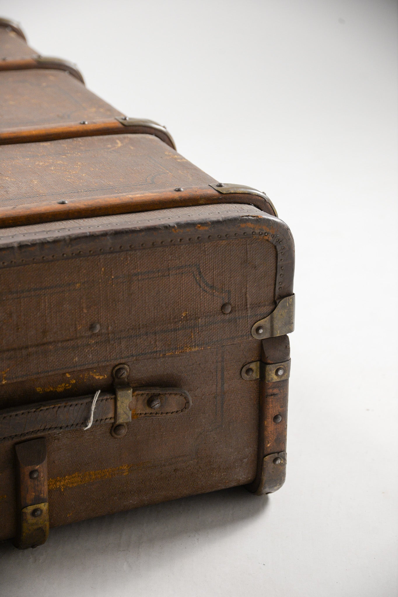 Vintage Brown Trunk / ヴィンテージ 茶トランク