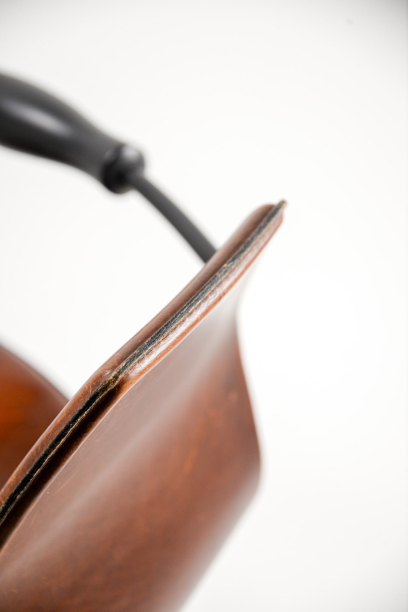 Vintage Leather Desk Chair with Sculptural Armrests / ヴィンテージ レザーデスクチェア スカルプチュアルアーム