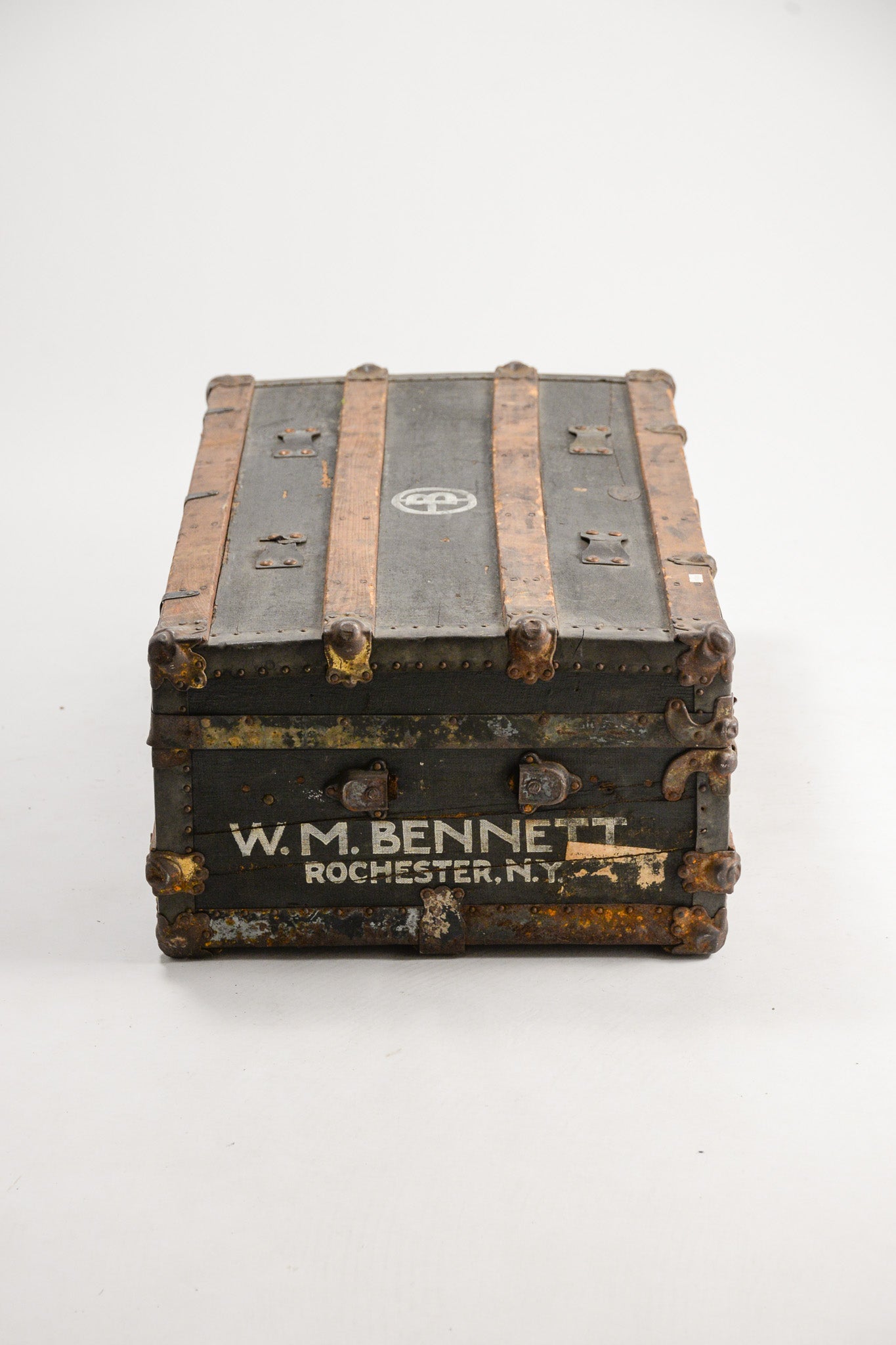 Vintage Black Steam Trunk / 黒トランク – STORE IN FACTORY Online