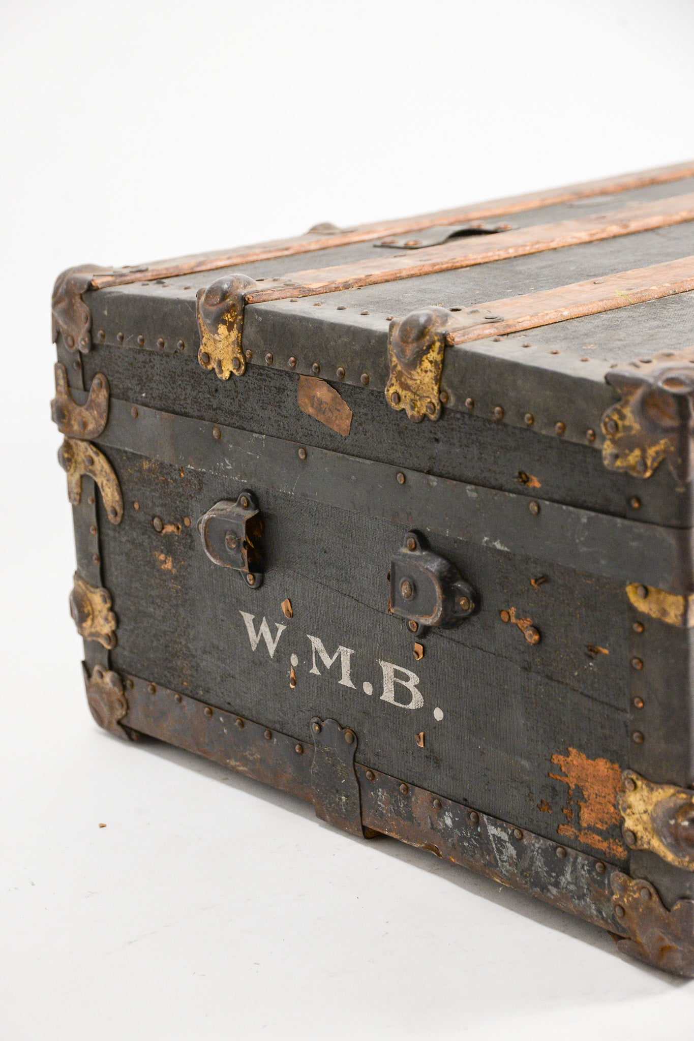 Vintage Black Steam Trunk / 黒トランク – STORE IN FACTORY Online
