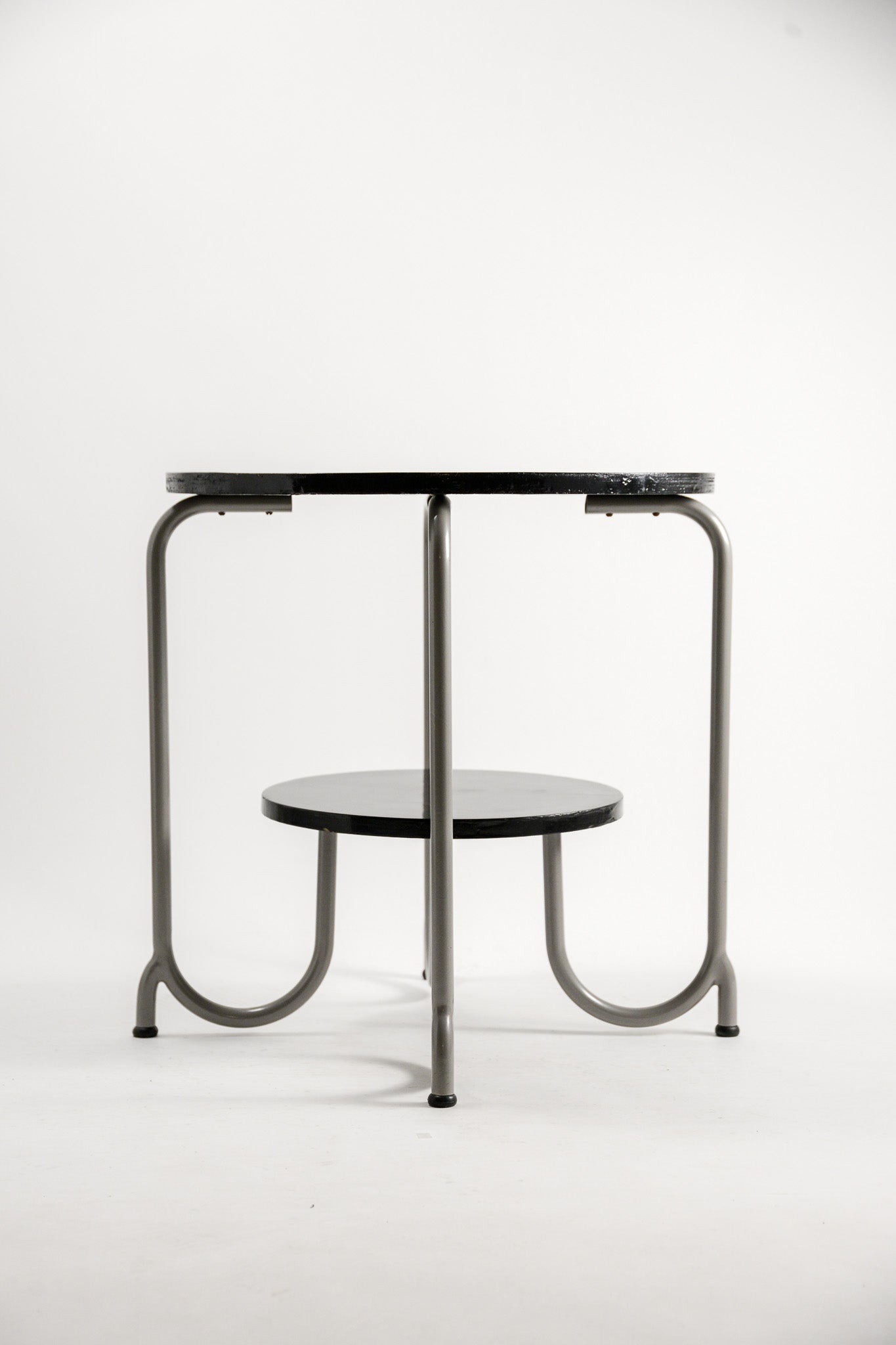 Side Table with Tubular Steel Frame / チューブラースチール サイドテーブル