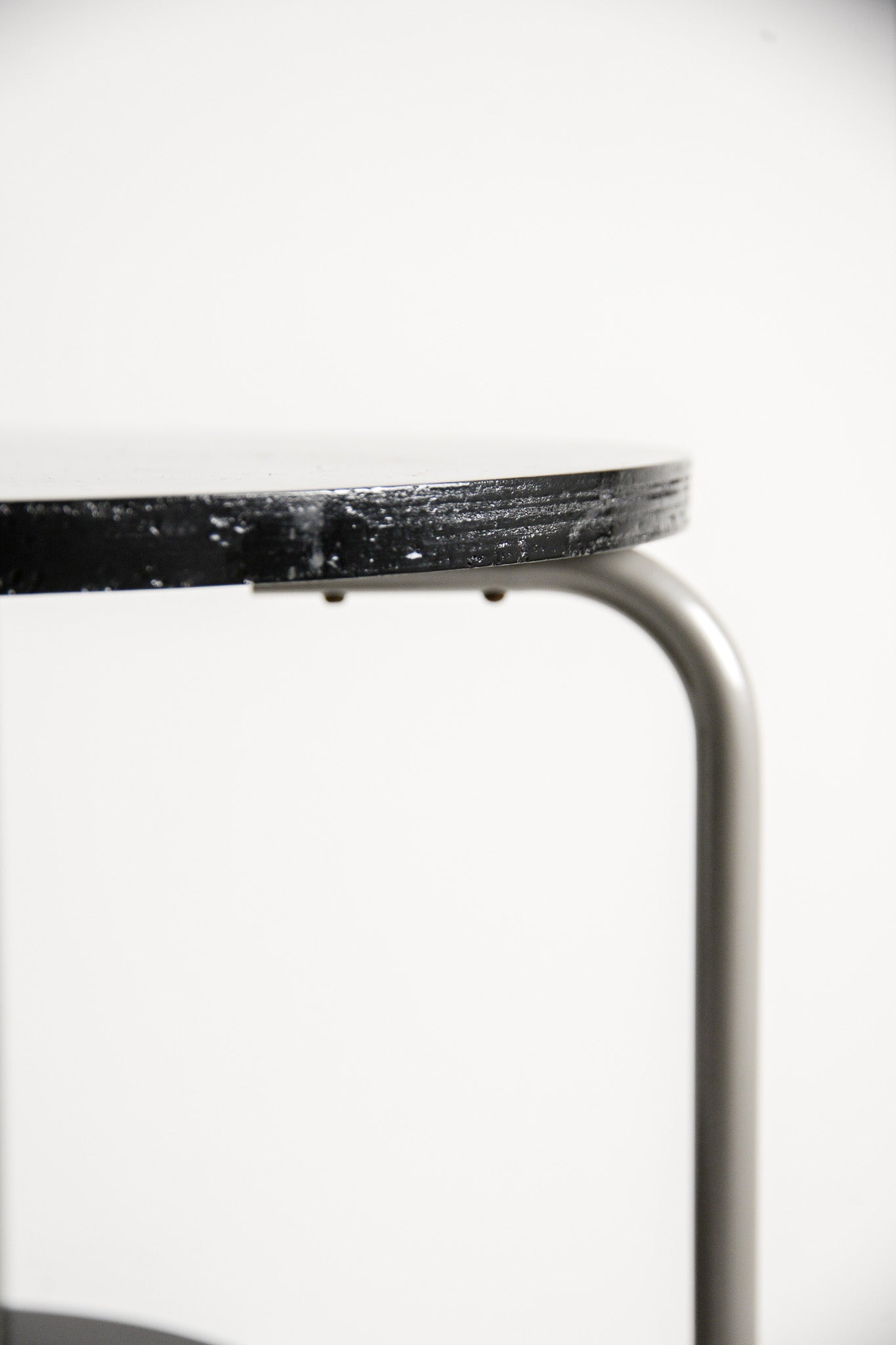 Side Table with Tubular Steel Frame / チューブラースチール サイドテーブル