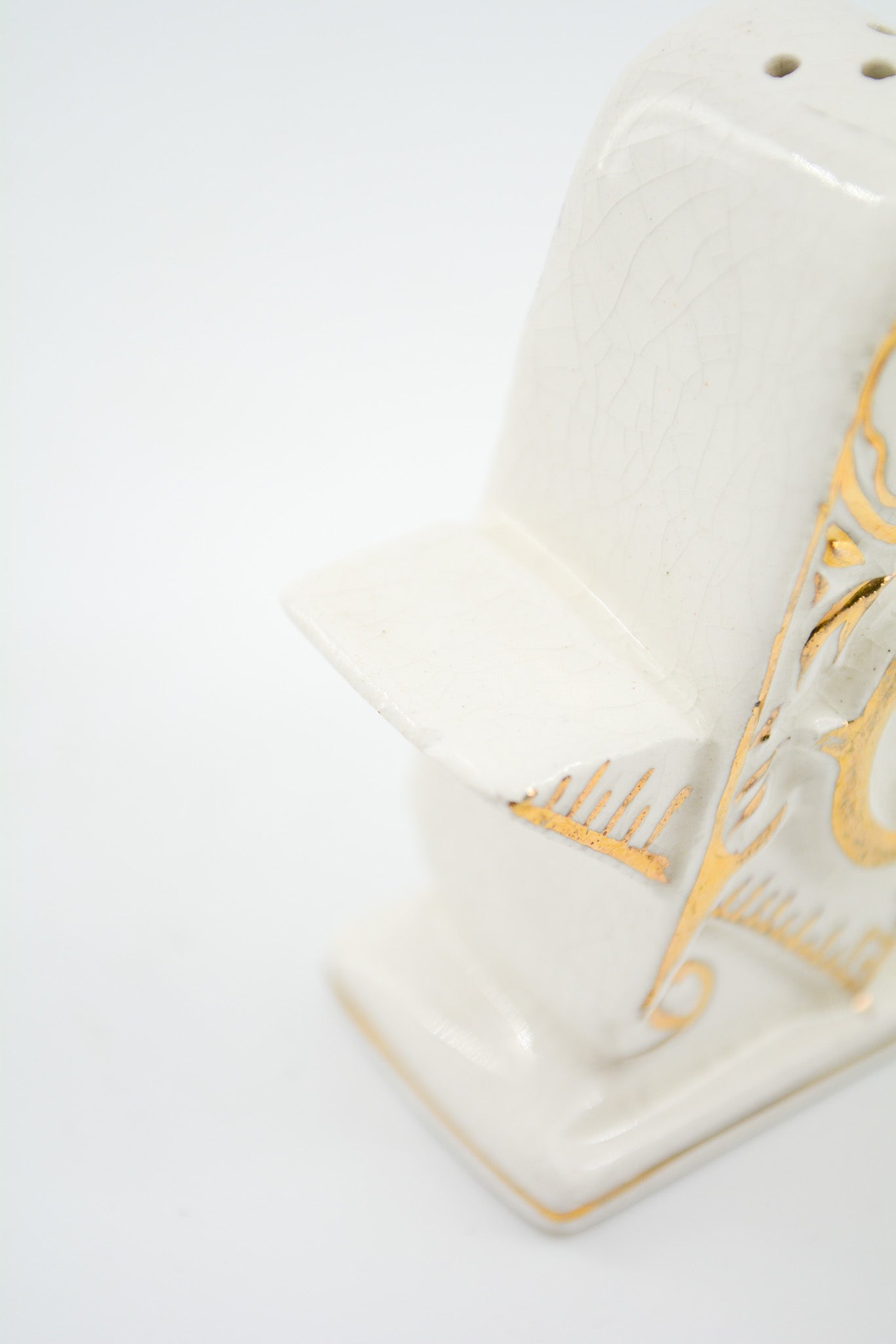 Masonic Porcelain Salt Shaker / フリーメイソン 陶器製 ソルトシェーカー