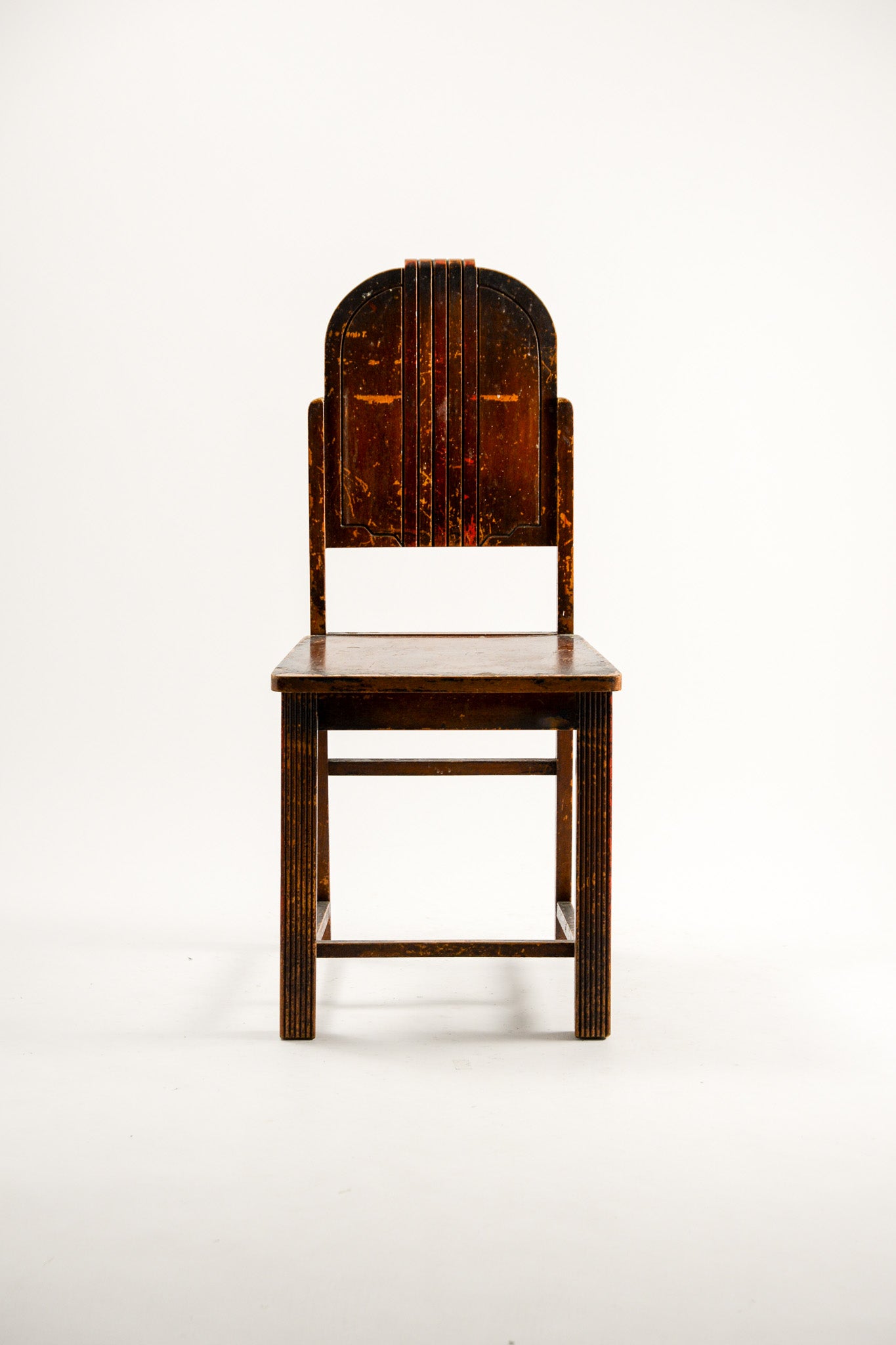 Art Deco Style Wood Chair / アールデコスタイル ウッドチェア