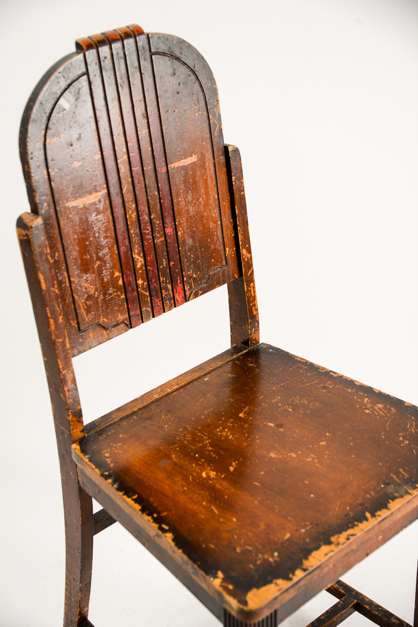 Art Deco Style Wood Chair / アールデコスタイル ウッドチェア