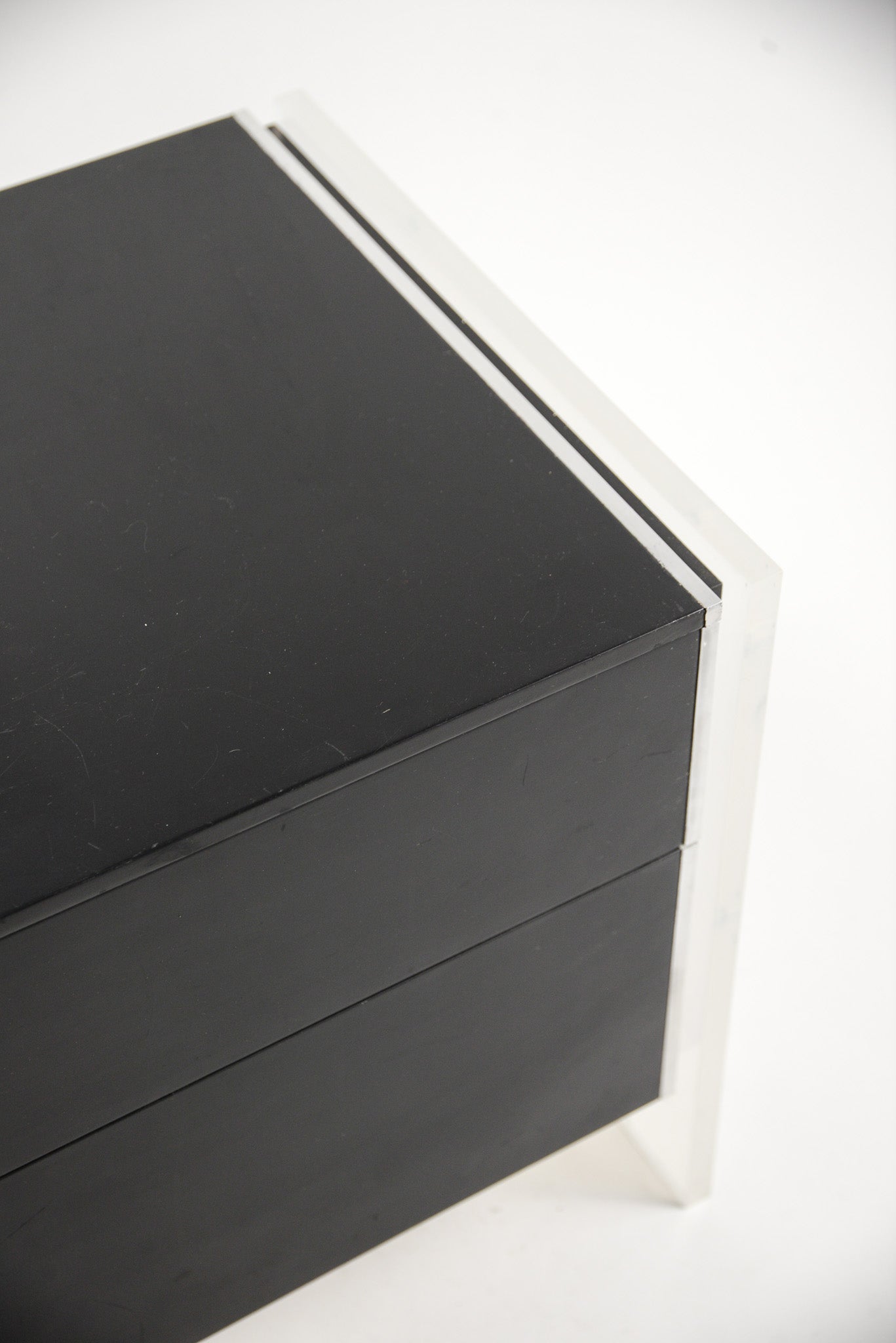 Lucite Drawer Side Table / アクリル引き出し付き サイドテーブル