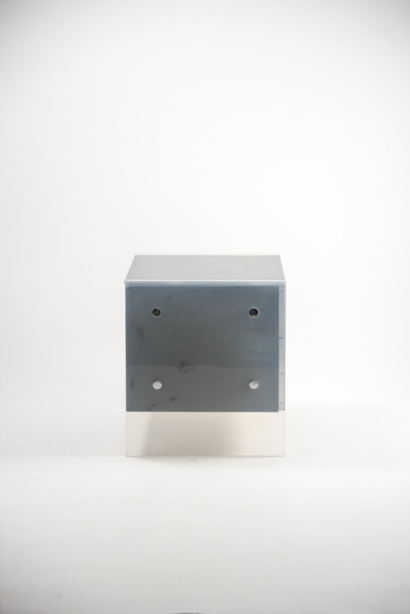 Lucite Drawer Side Table / アクリル引き出し付き サイドテーブル