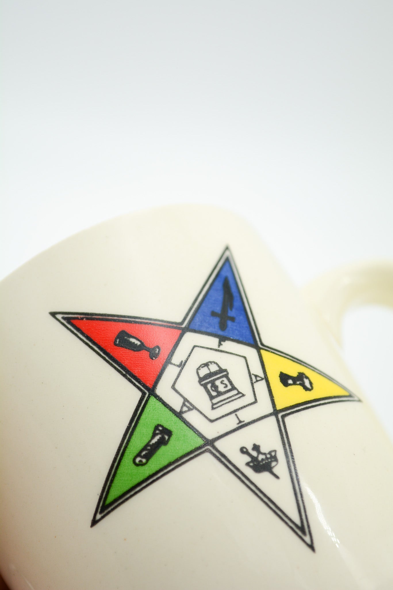 Order of the Eastern Star Ceramic Mug / イースタンスター 陶器マグカップ