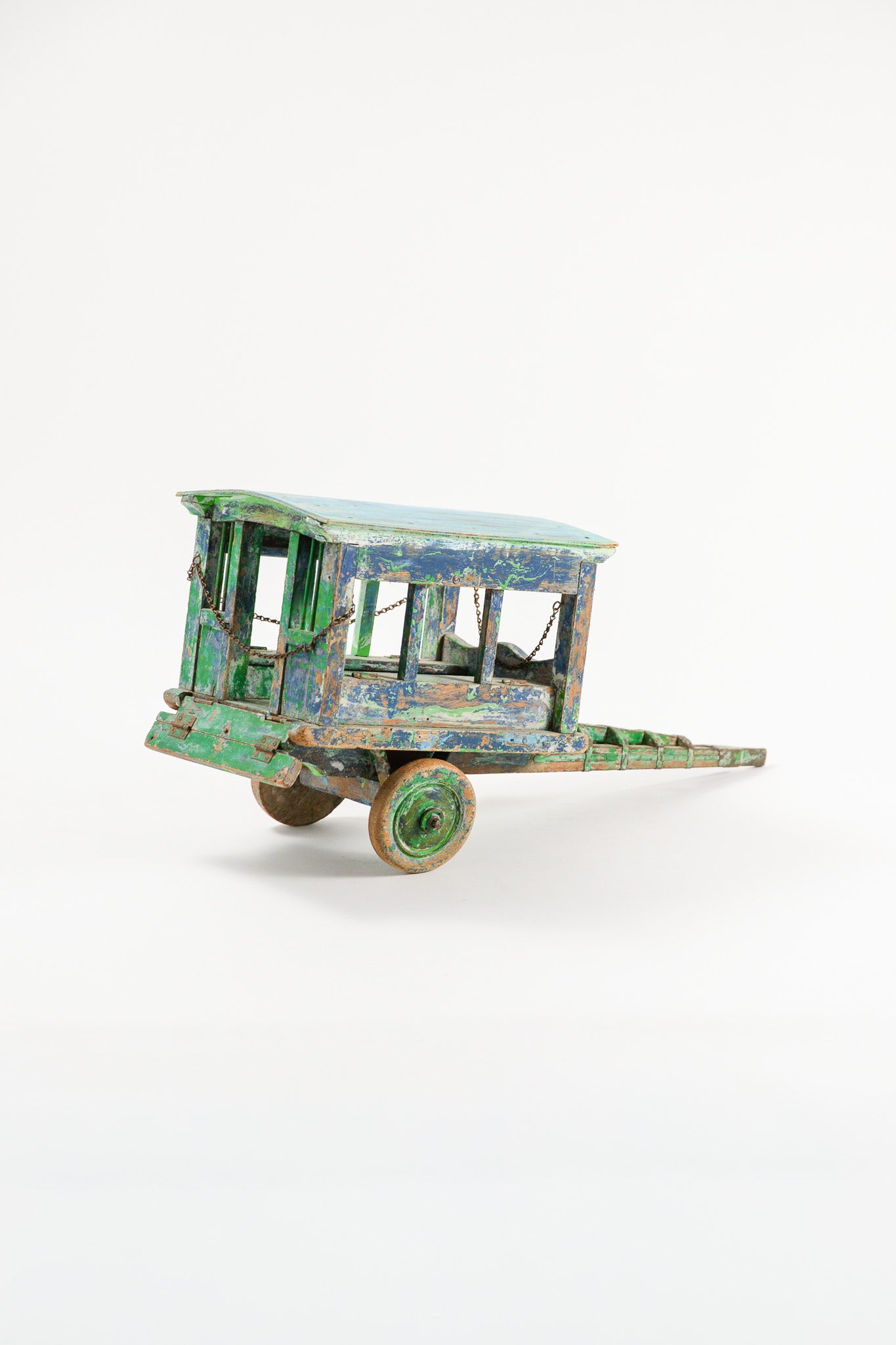 Antique Wooden Toy Cart / アンティーク 荷車のおもちゃ