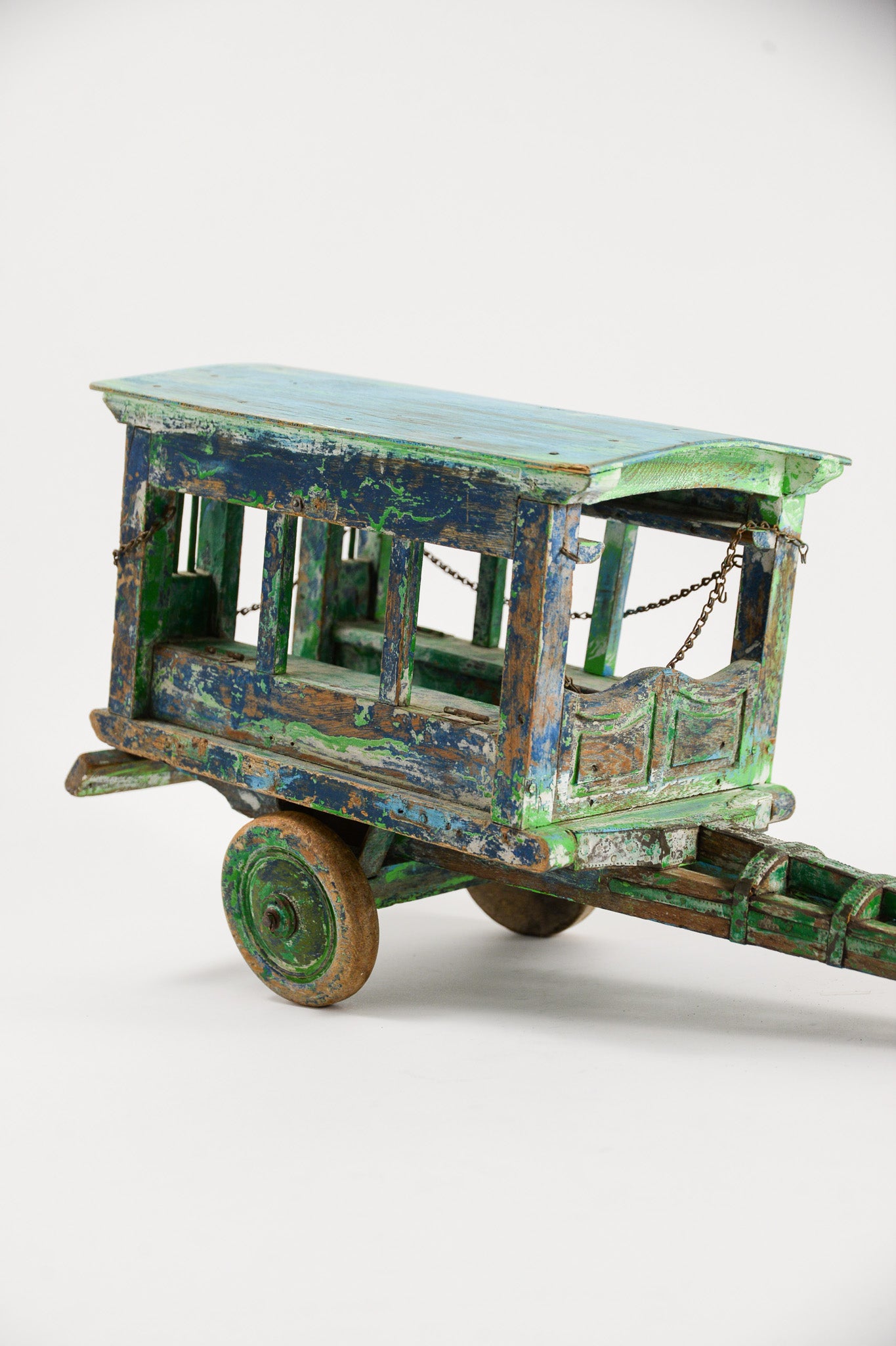 Antique Wooden Toy Cart / アンティーク 荷車のおもちゃ