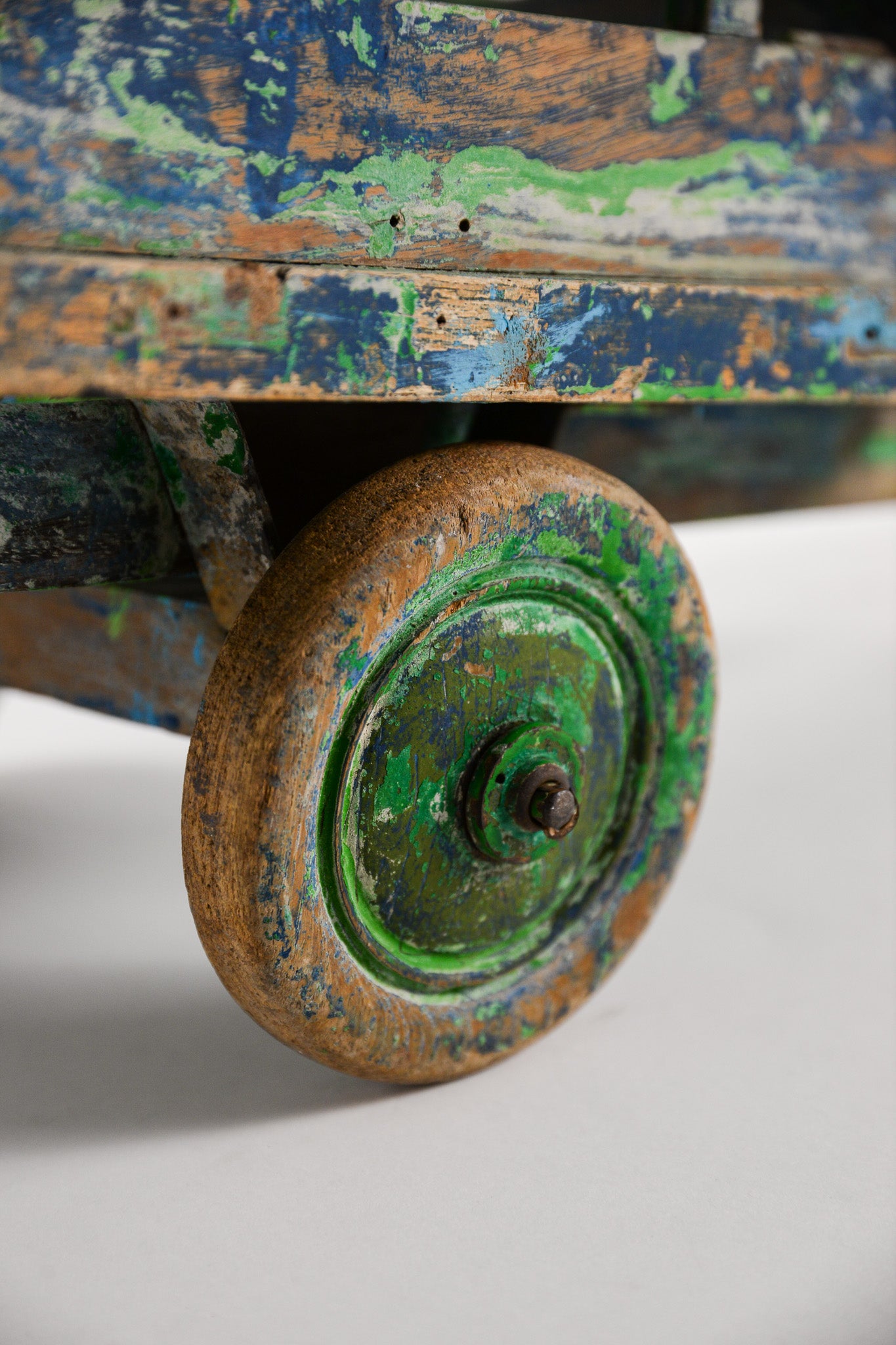 Antique Wooden Toy Cart / アンティーク 荷車のおもちゃ