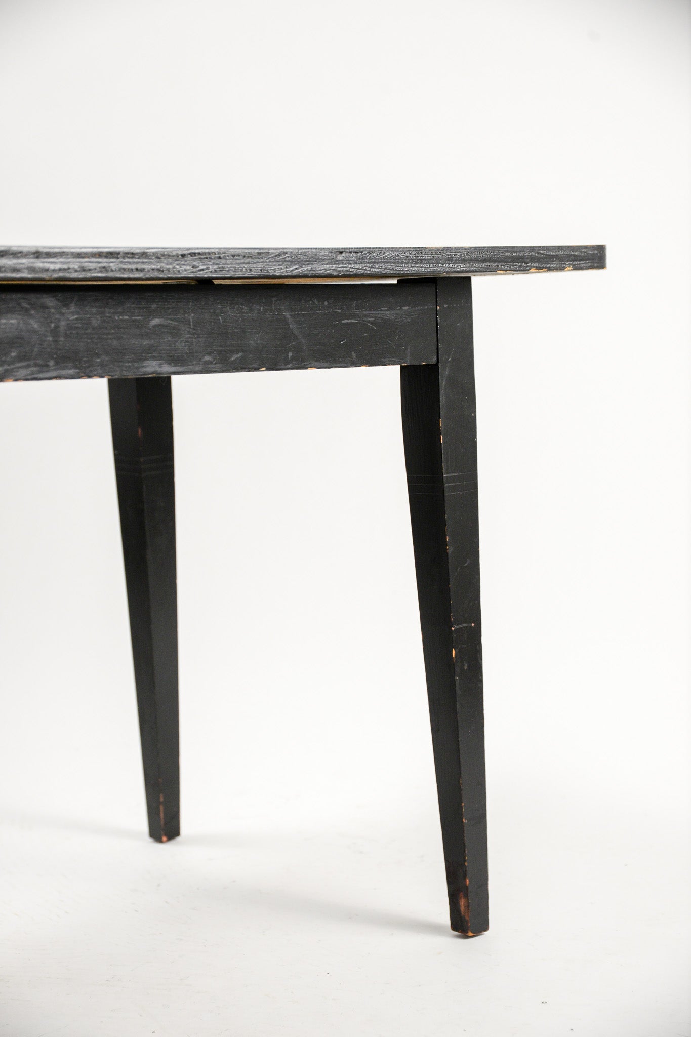 Small Table with Boomerang Pattern Formica Top / ブーメラン柄フォルミカ天板 スモールテーブル