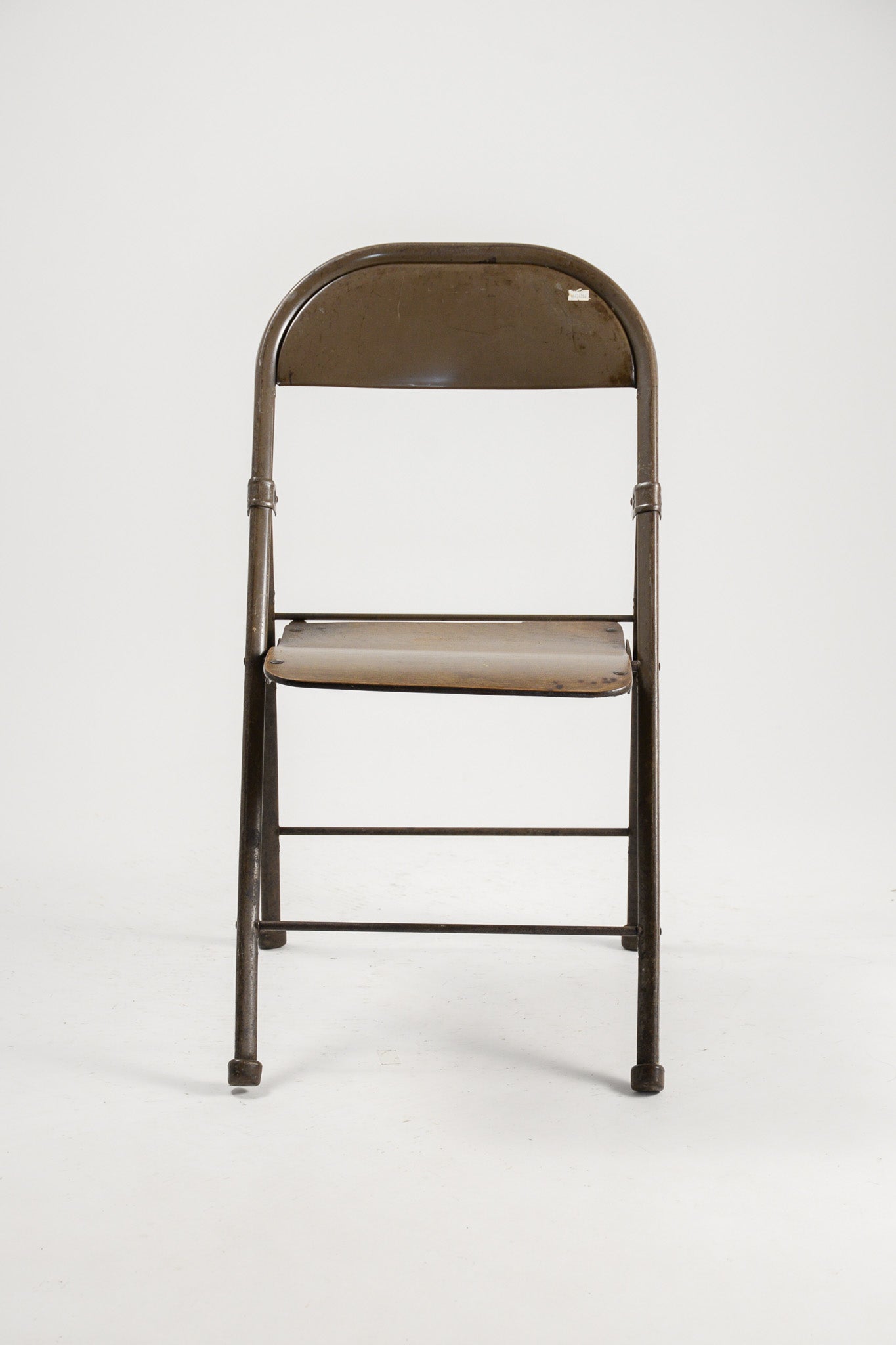 Folding Chair with Wood Seat & Metal Frame / 木座面×メタル 折りたたみイス