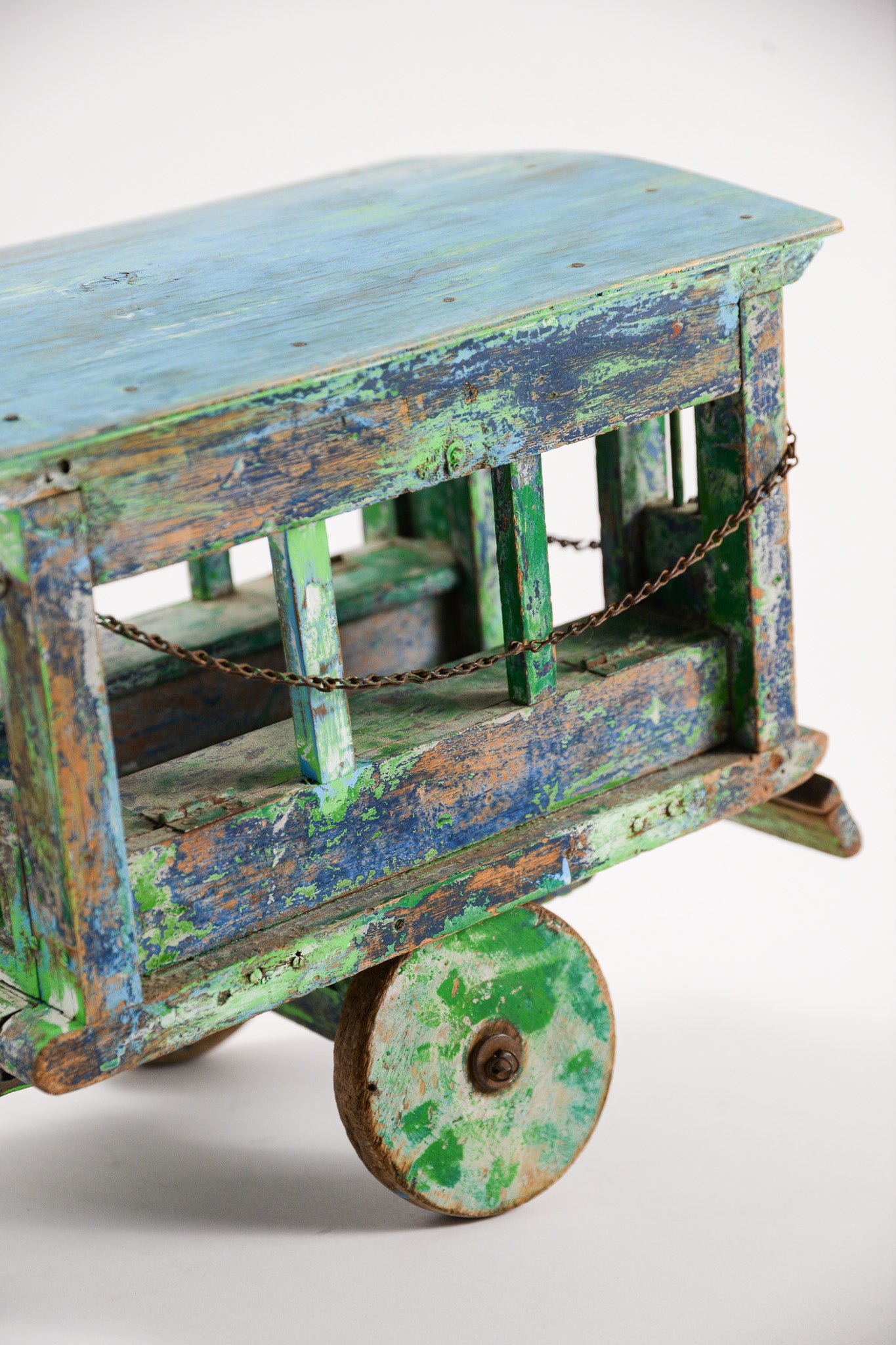 Antique Wooden Toy Cart / アンティーク 荷車のおもちゃ