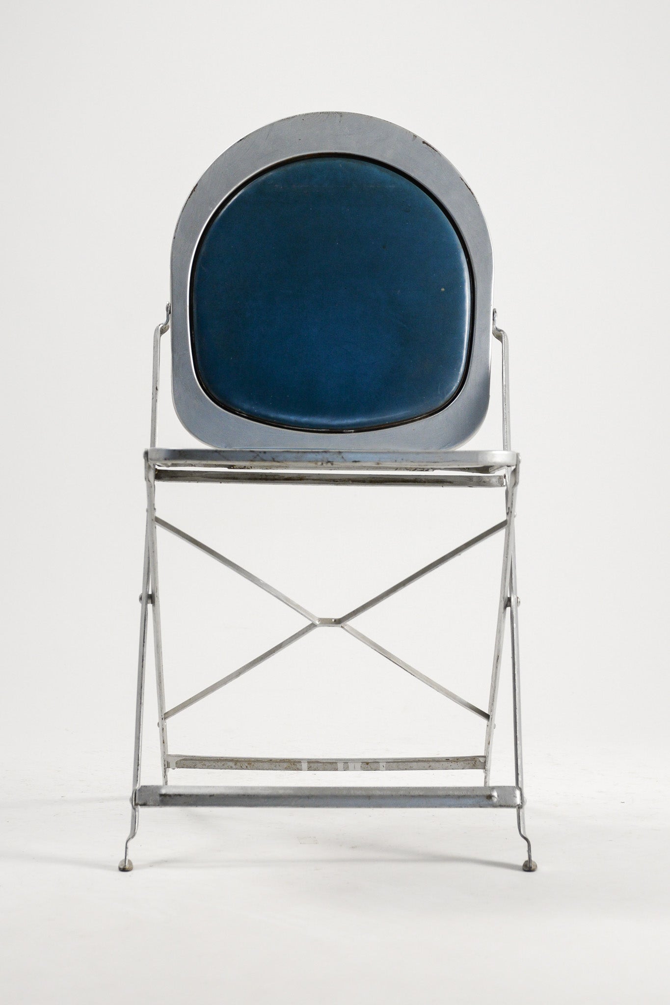 Blue Folding Chair / ブルー 折りたたみ椅子