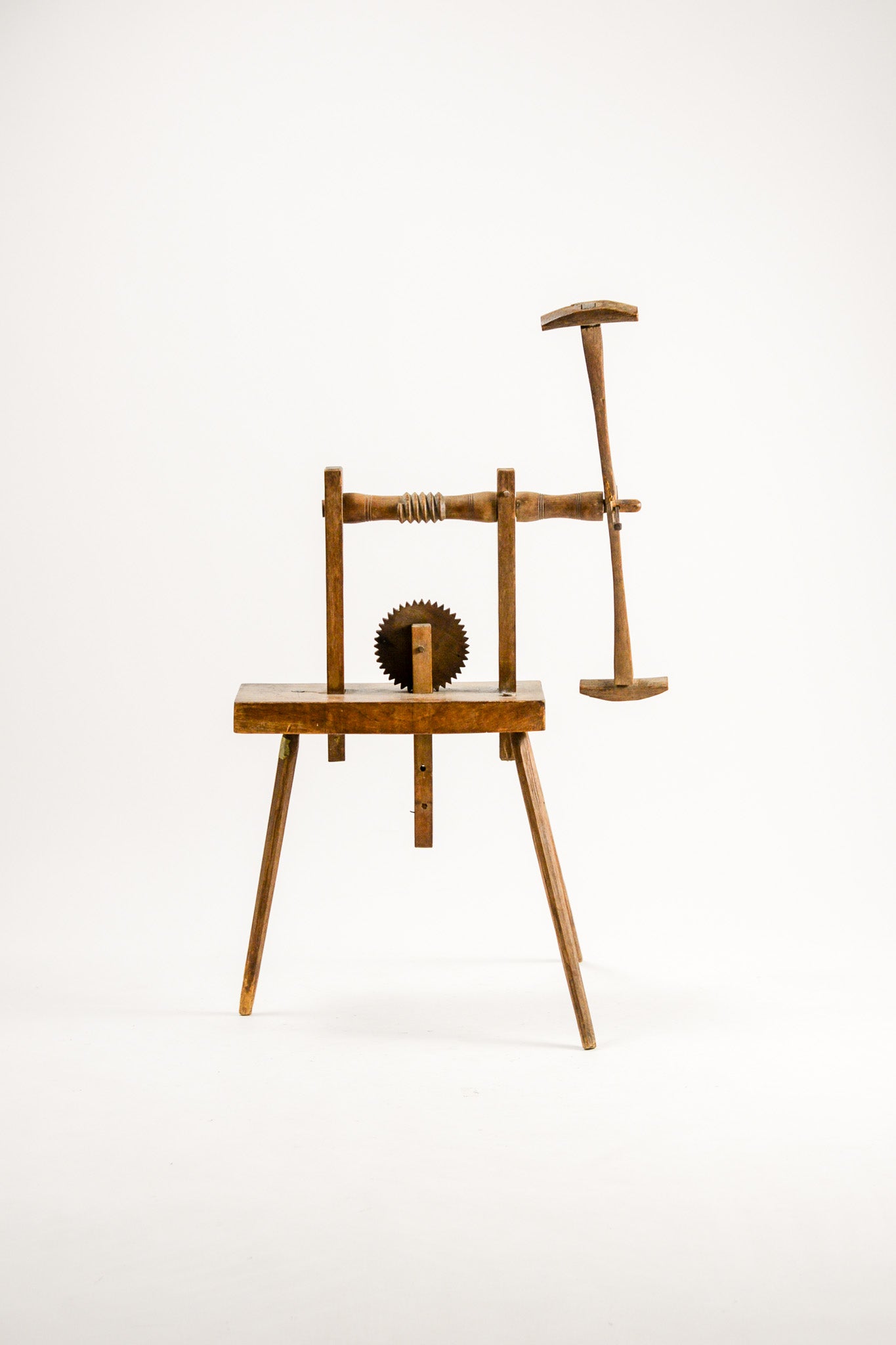 Vintage Wood Yarn Winder / 糸巻き機