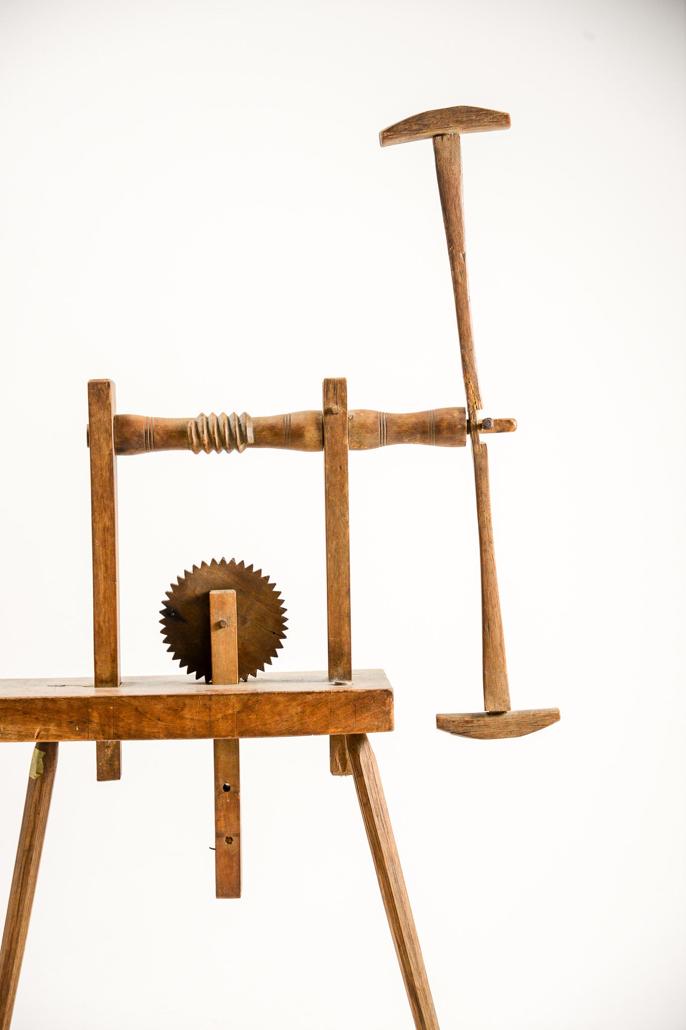 Vintage Wood Yarn Winder / 糸巻き機