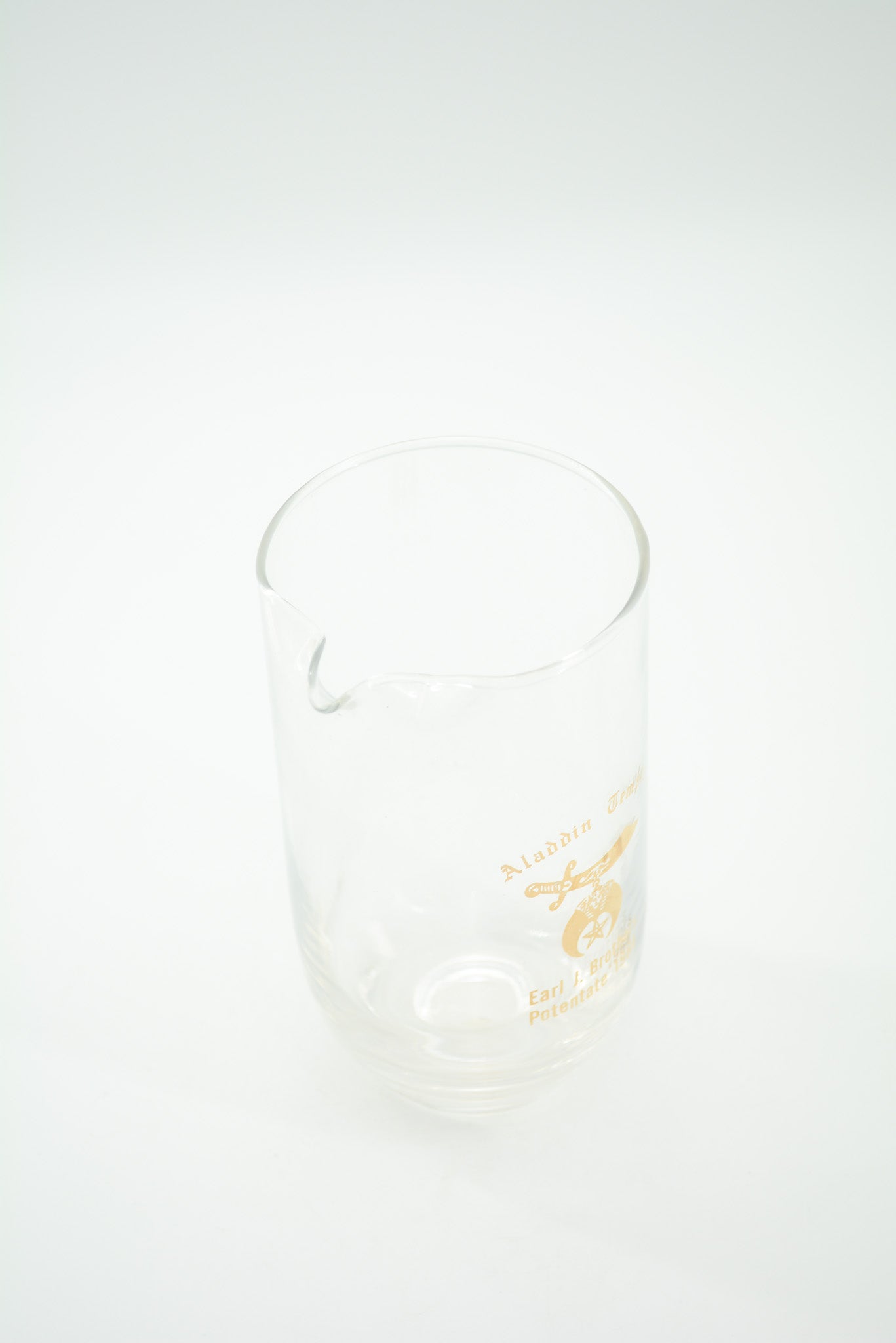 Shriners Glass Pitcher / シュライナー ガラスピッチャー