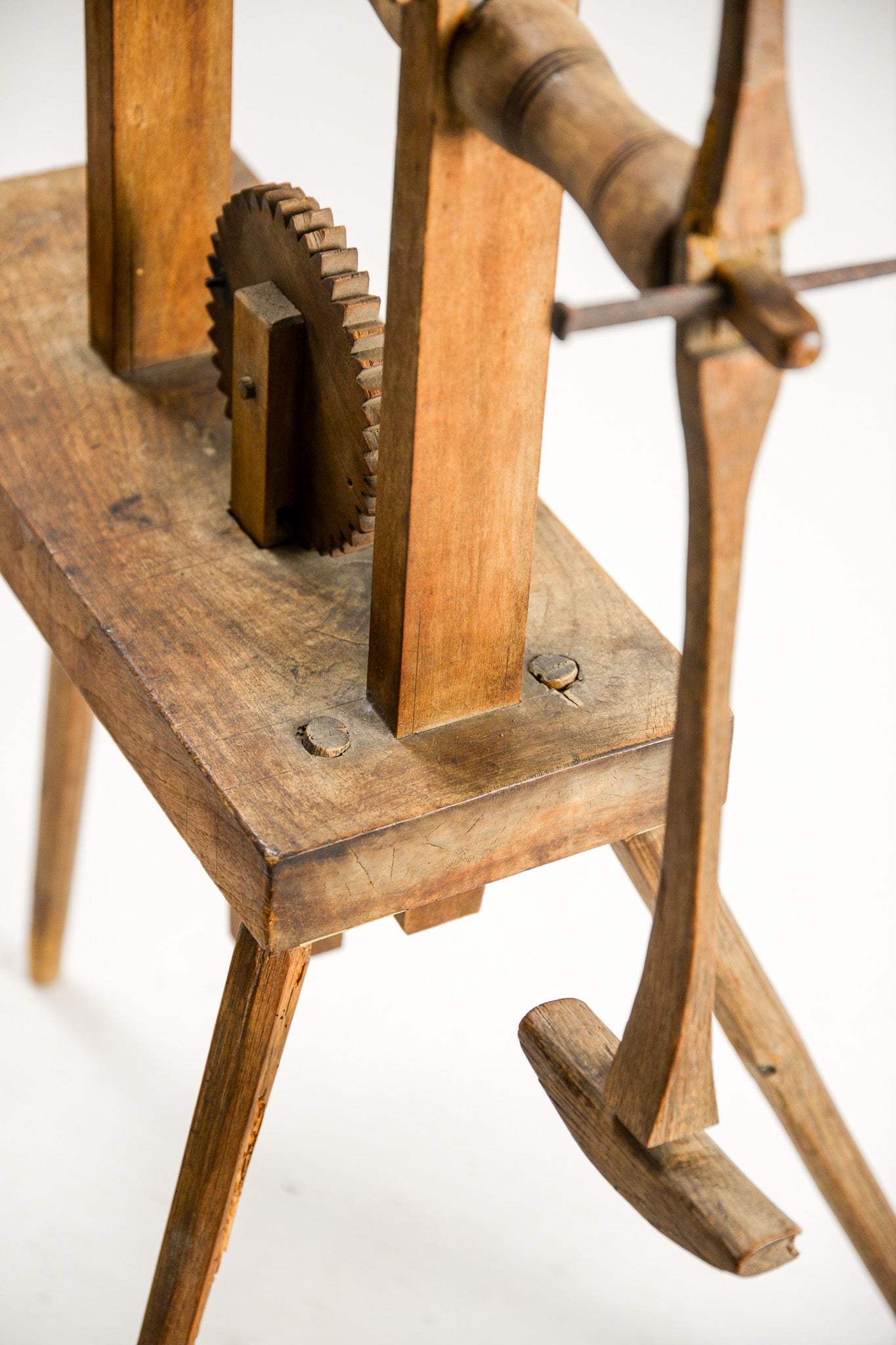 Vintage Wood Yarn Winder / 糸巻き機