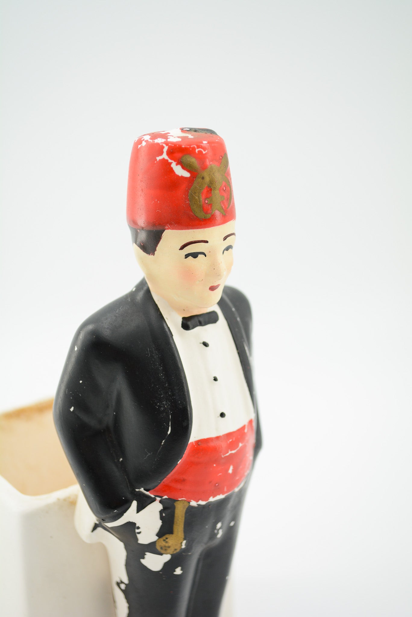 Shriners Ceramic Lidded Container / シュライナー 陶器入れ物