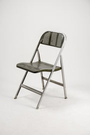 Punching Metal Folding Chair / パンチングメタル折りたたみ椅子