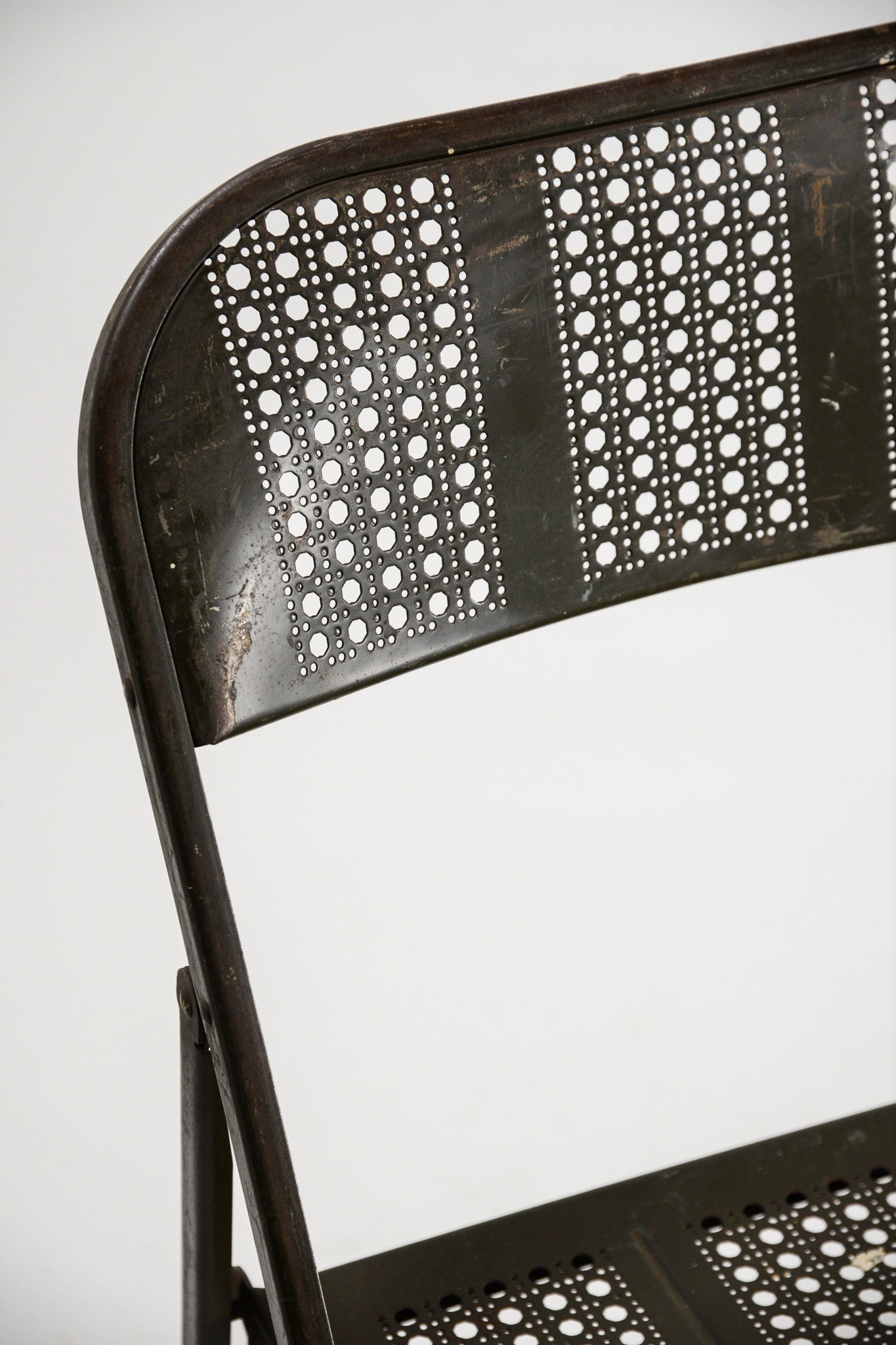 Punting Metal Folding Chair / パンチングメタル折りたたみ椅子