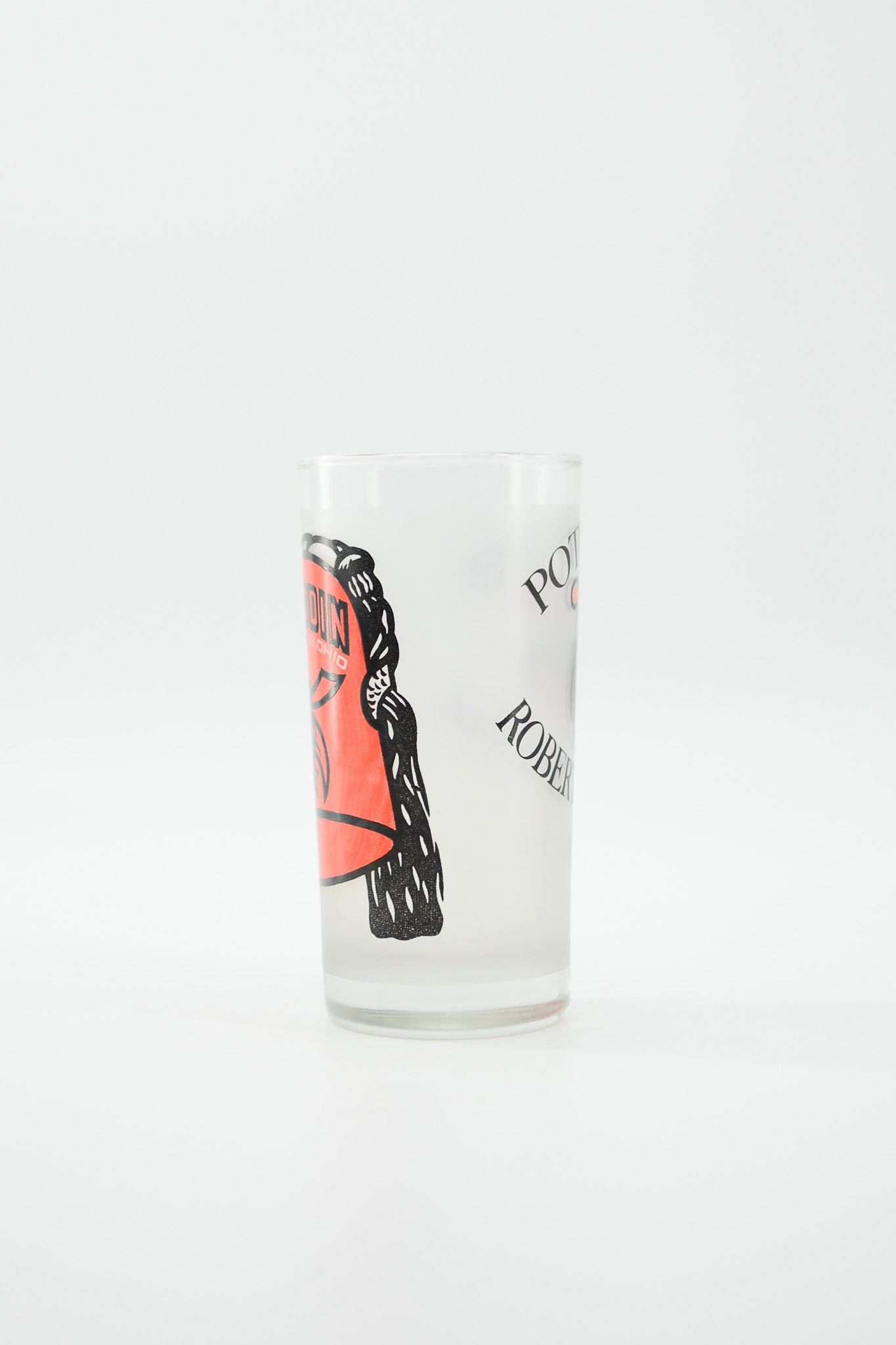 Shriners Glass with Fez Hat Print / シュライナー グラス フェズハットプリント