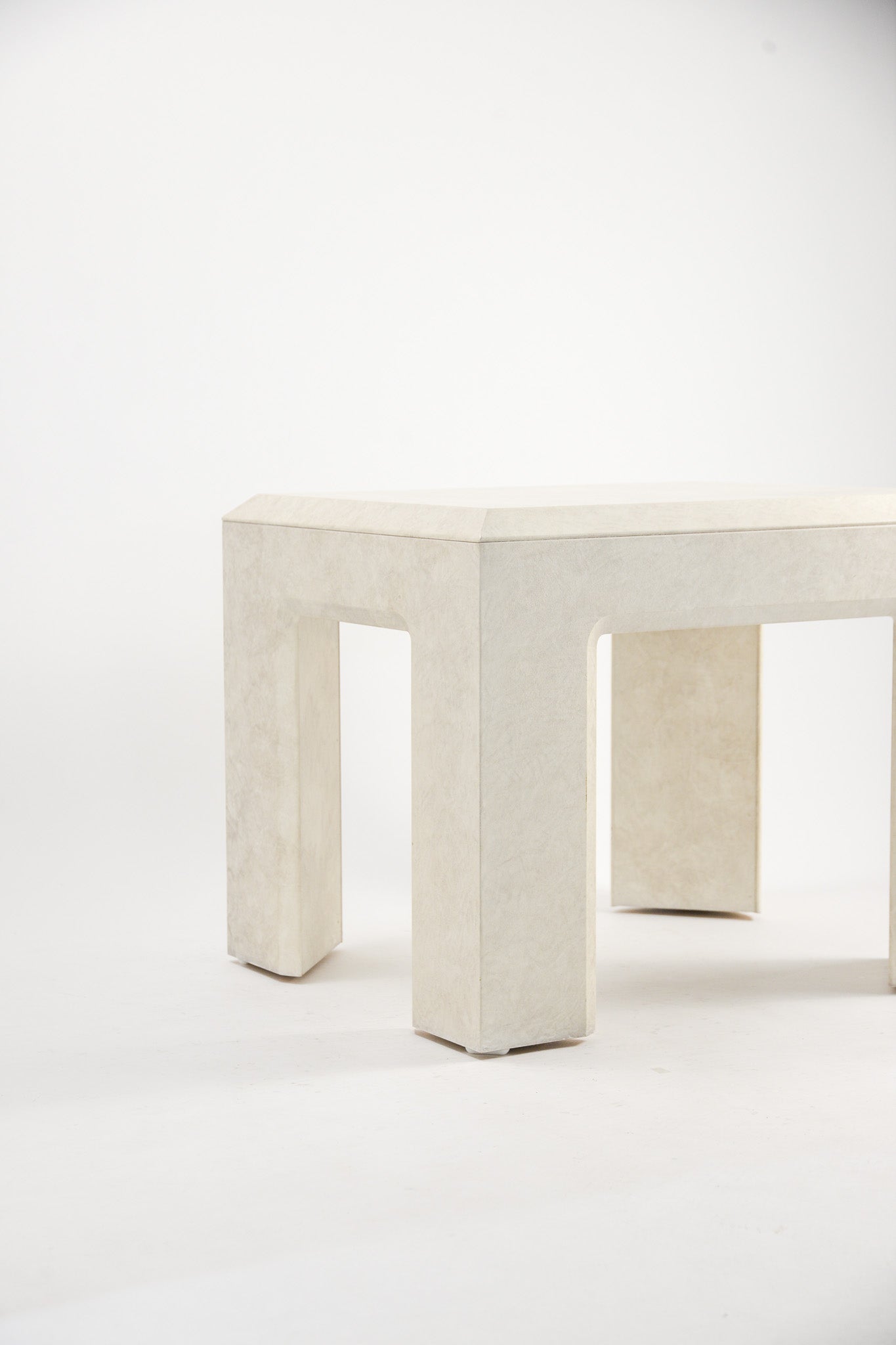 LANE White Side Table / LANE社 白サイドテーブル
