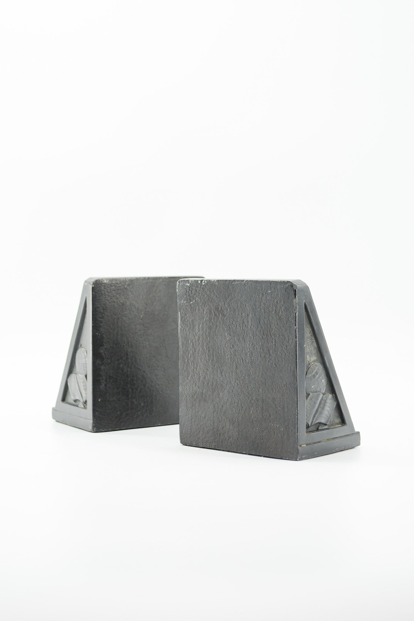 Masonic Bookends by Crescent Metal Works / フリーメイソン ブックエンド（2点セット）