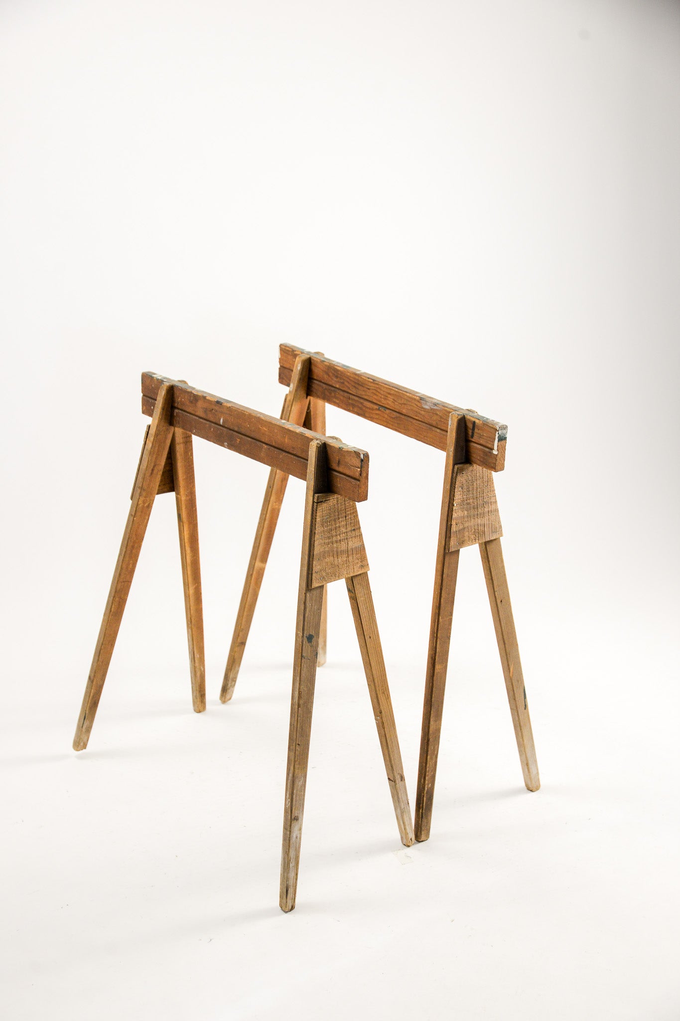 Wooden Sawhorse (Pair) / 木製ウマ (ペア)