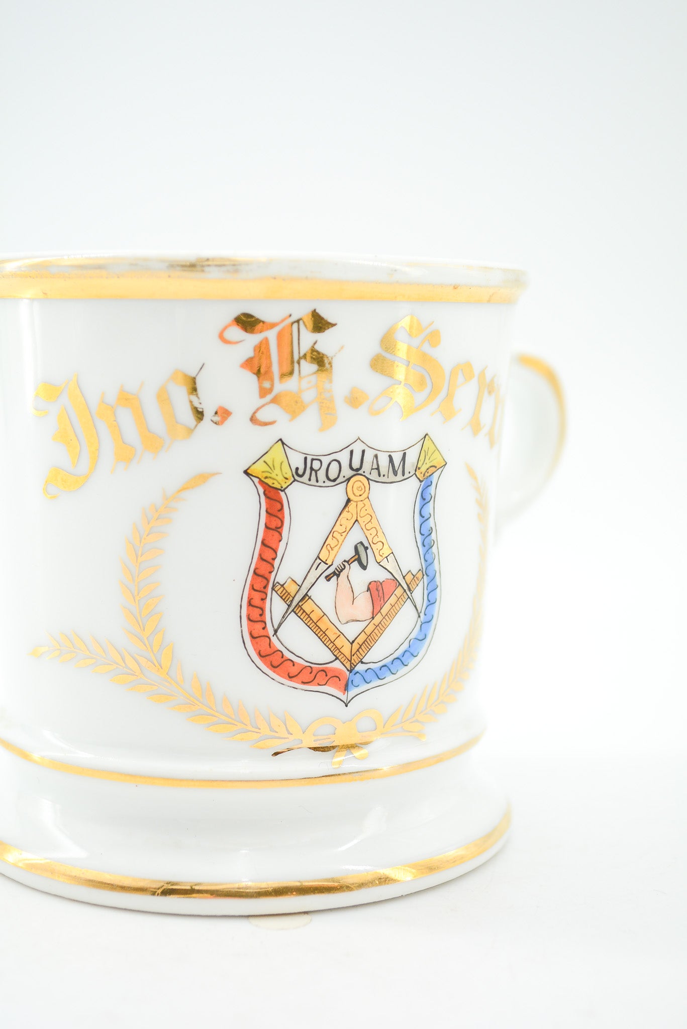 Antique Barber Mug / アンティーク バーバーマグ