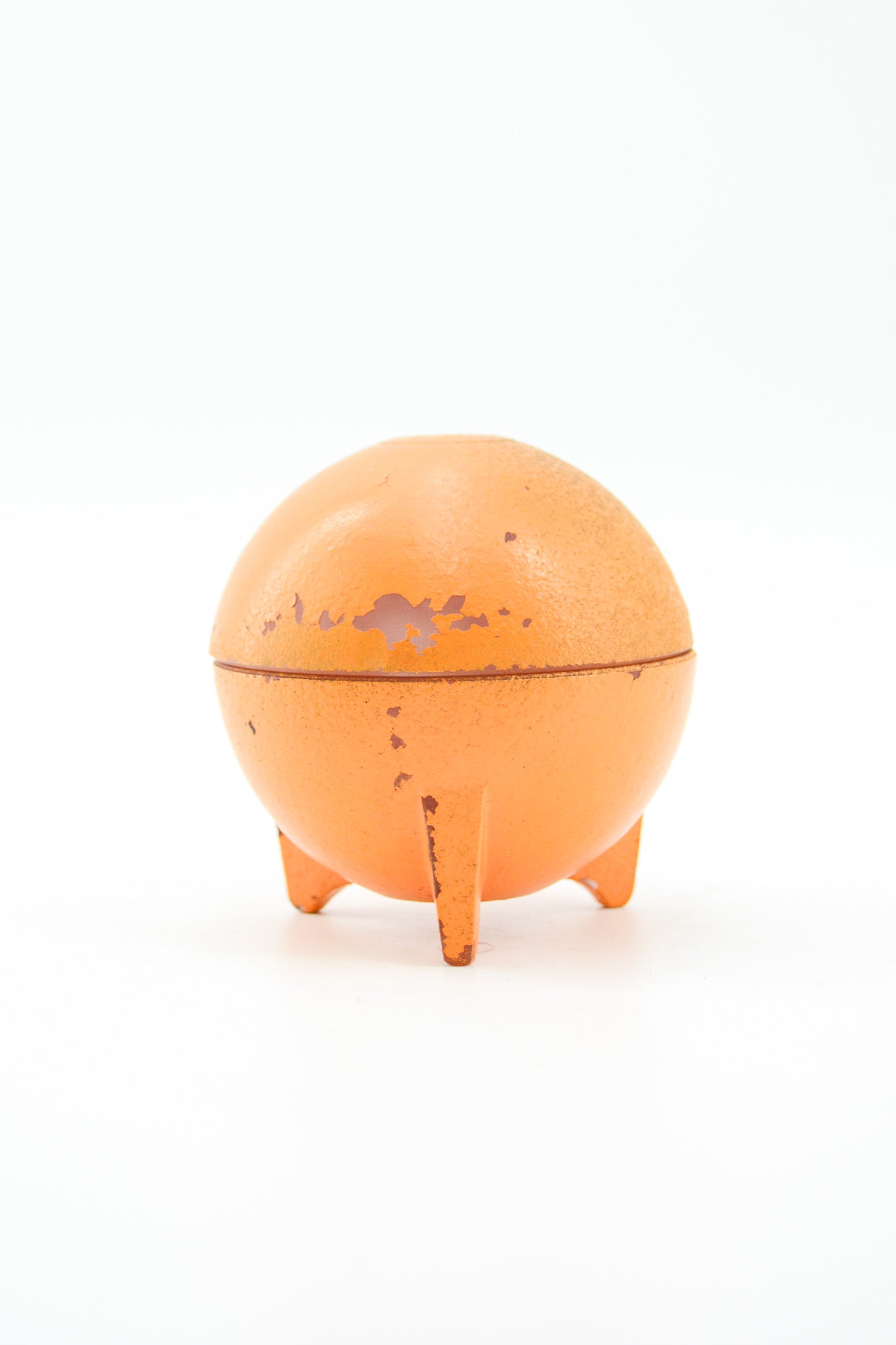 Orange Lidded Pot "St. Petersburg Florida" / オレンジ型 蓋付きポット
