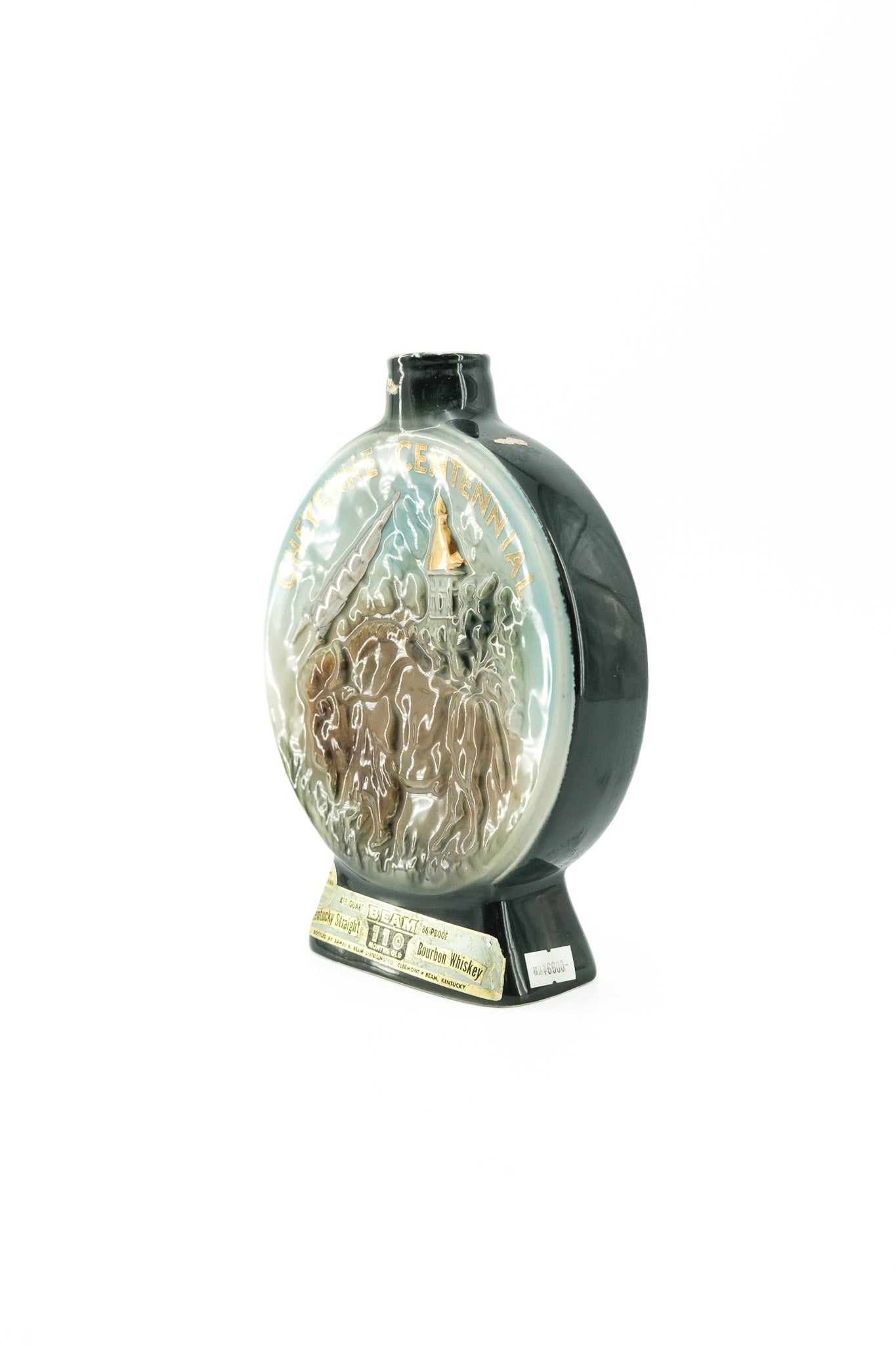 CHEYENNE CENTENNIAL Beam Decanter / ジムビーム シャイアン・センテニアル 陶器ボトル