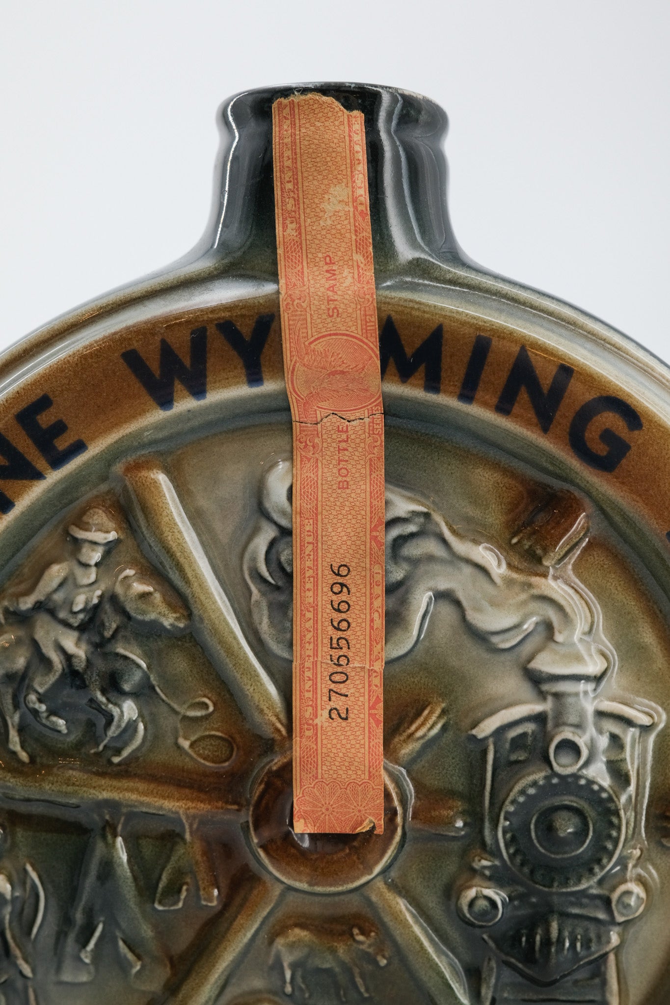 CHEYENNE CENTENNIAL Beam Decanter / ジムビーム シャイアン・センテニアル 陶器ボトル