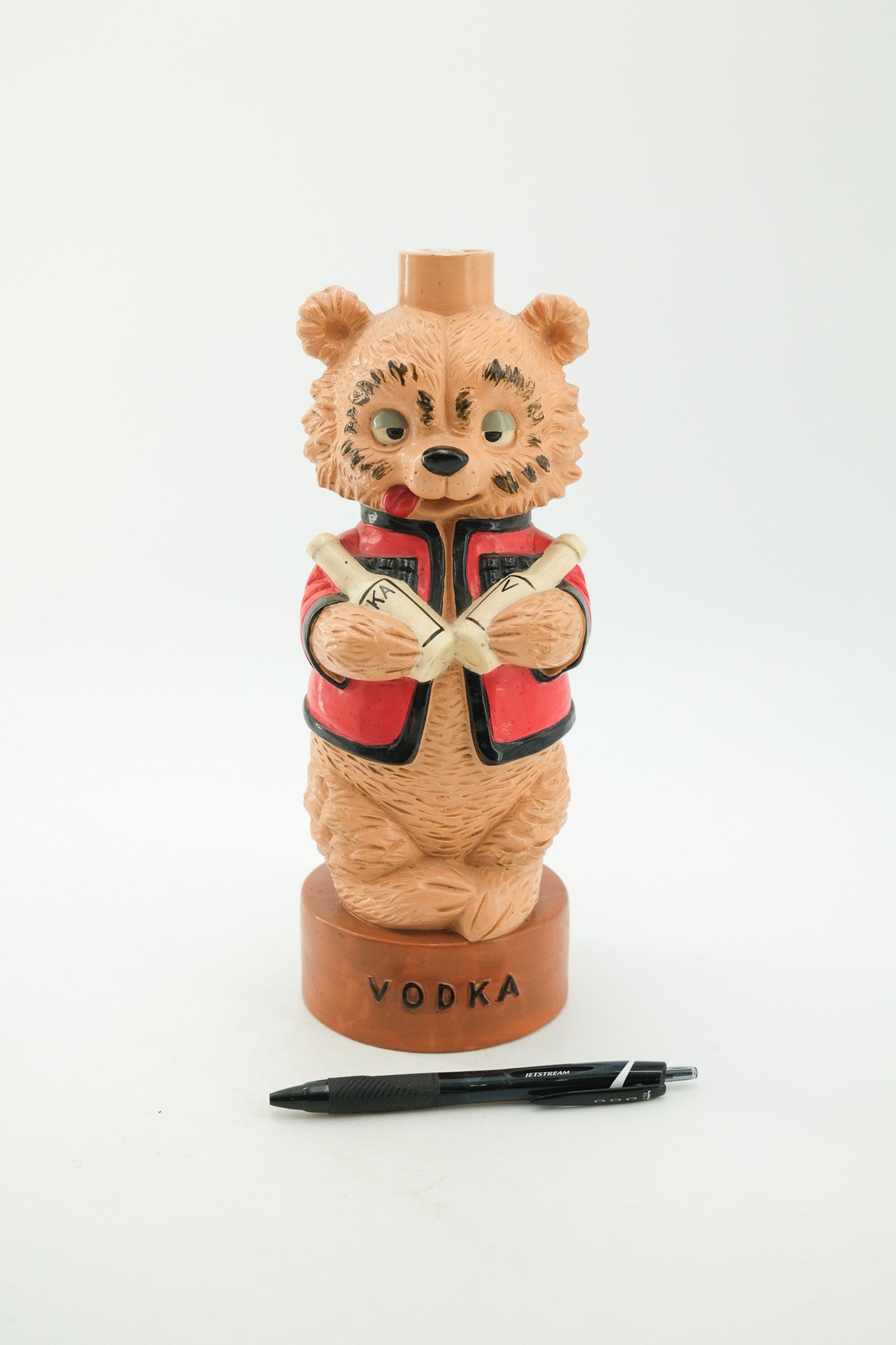 Bear Ceramic Bottle / クマの陶器ボトル