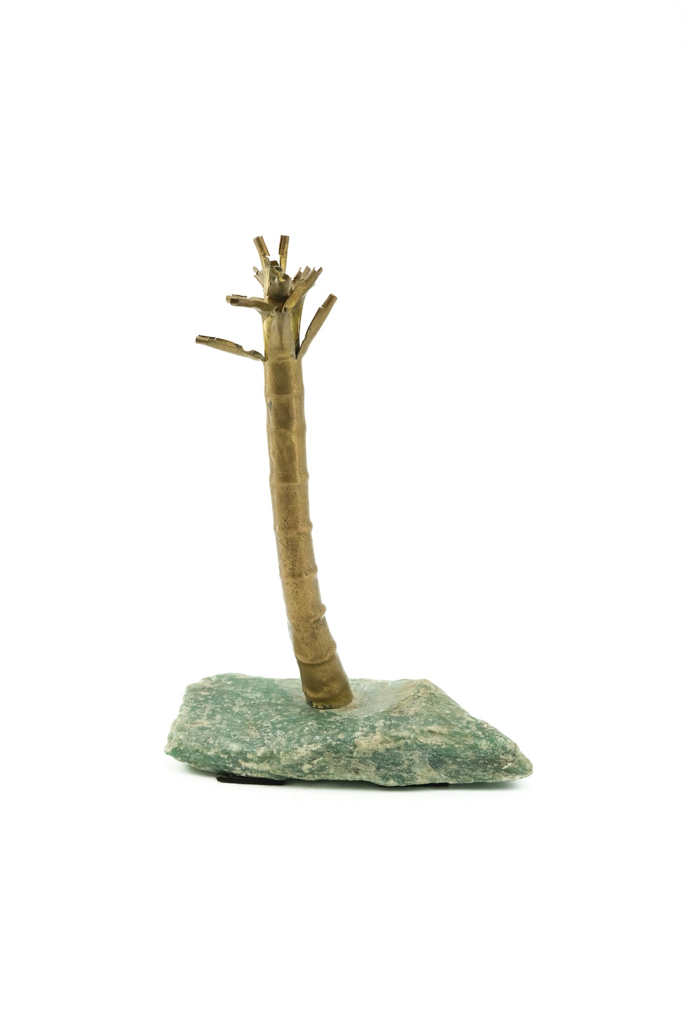 Brass and Stone Object / 真鍮と石のオブジェ