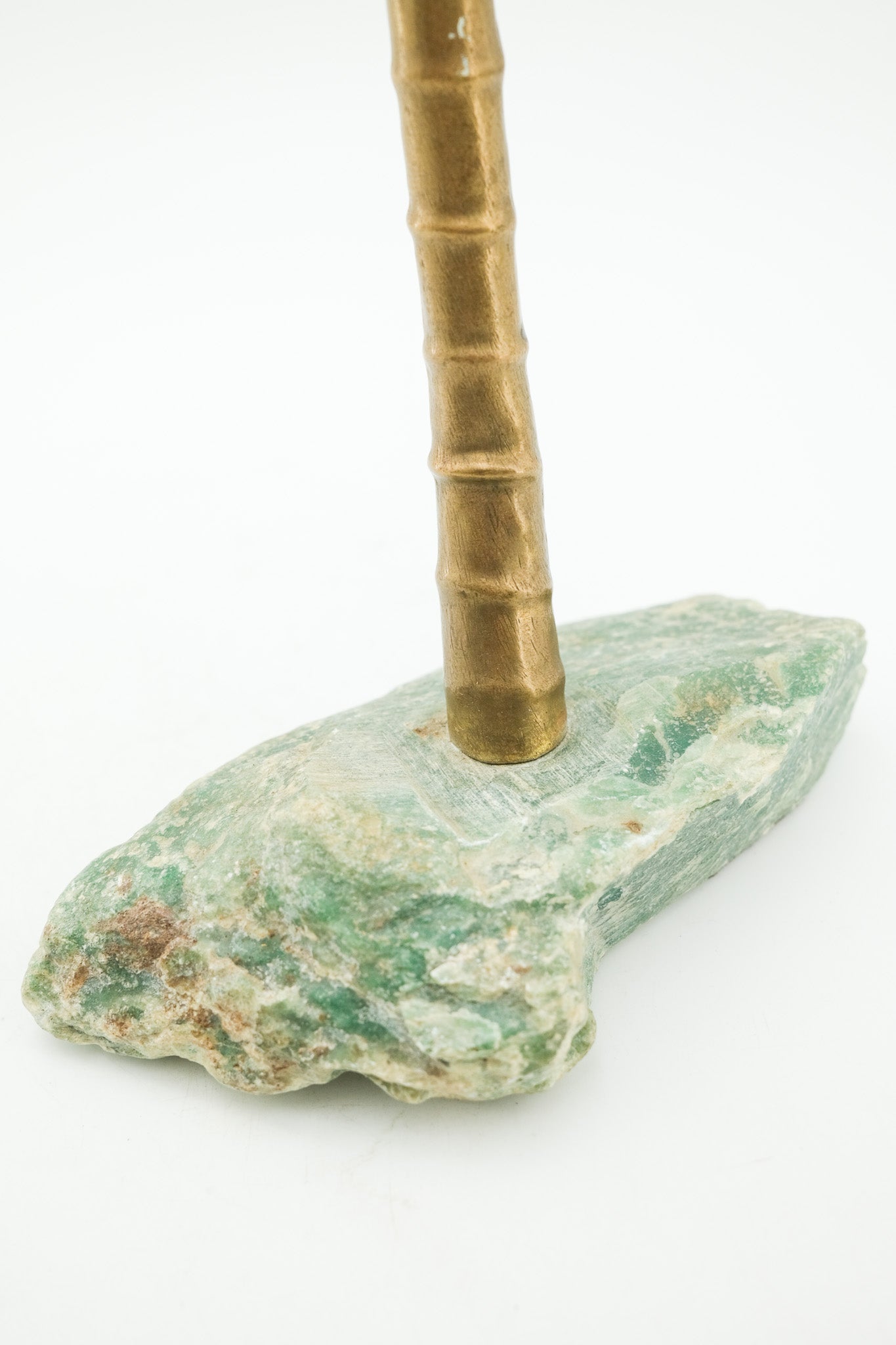 Brass and Stone Object / 真鍮と石のオブジェ