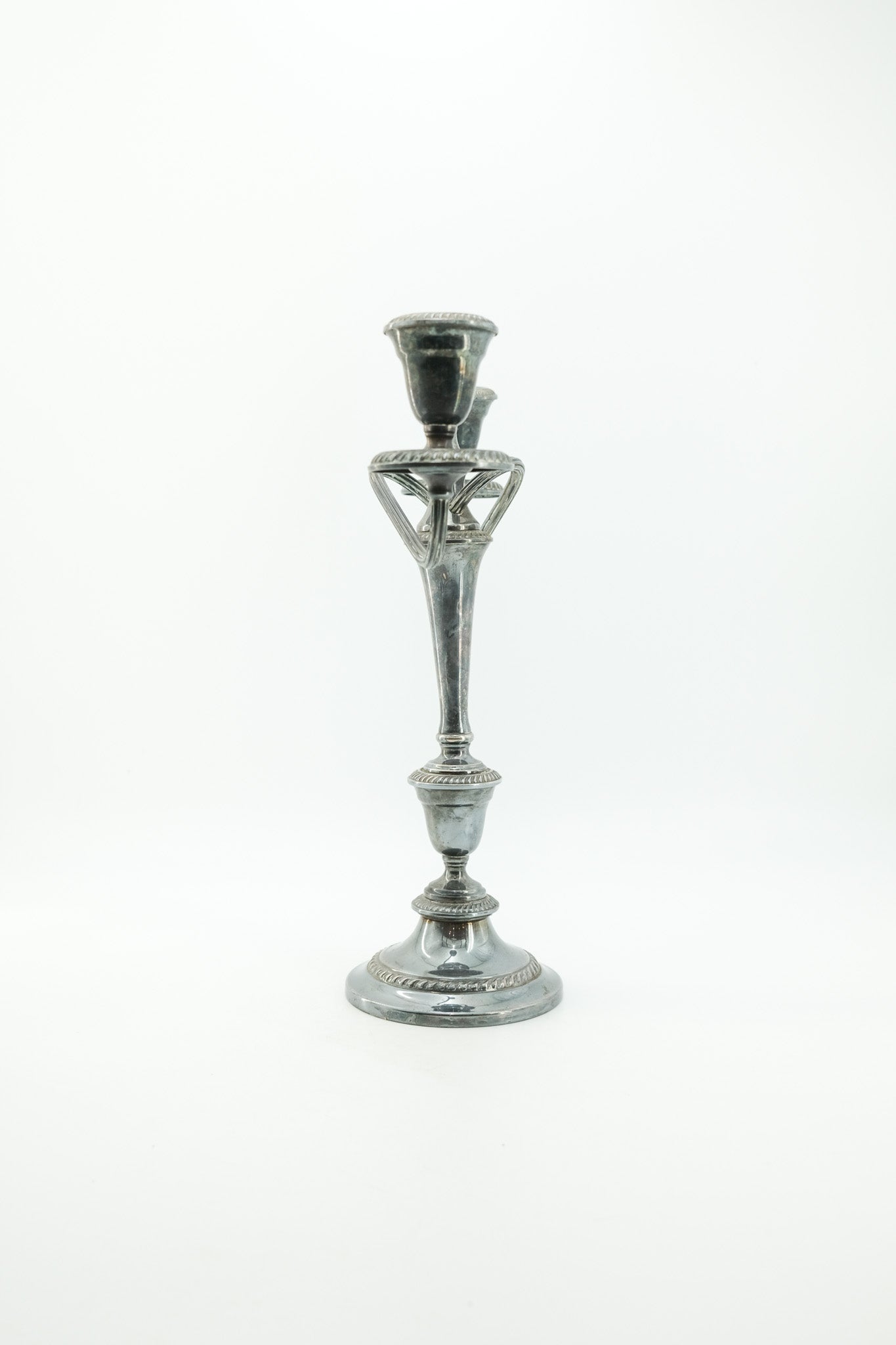 Gorham Silver-Plated 3-Light Candelabra / ゴーハム シルバープレート 3灯キャンドルスタンド