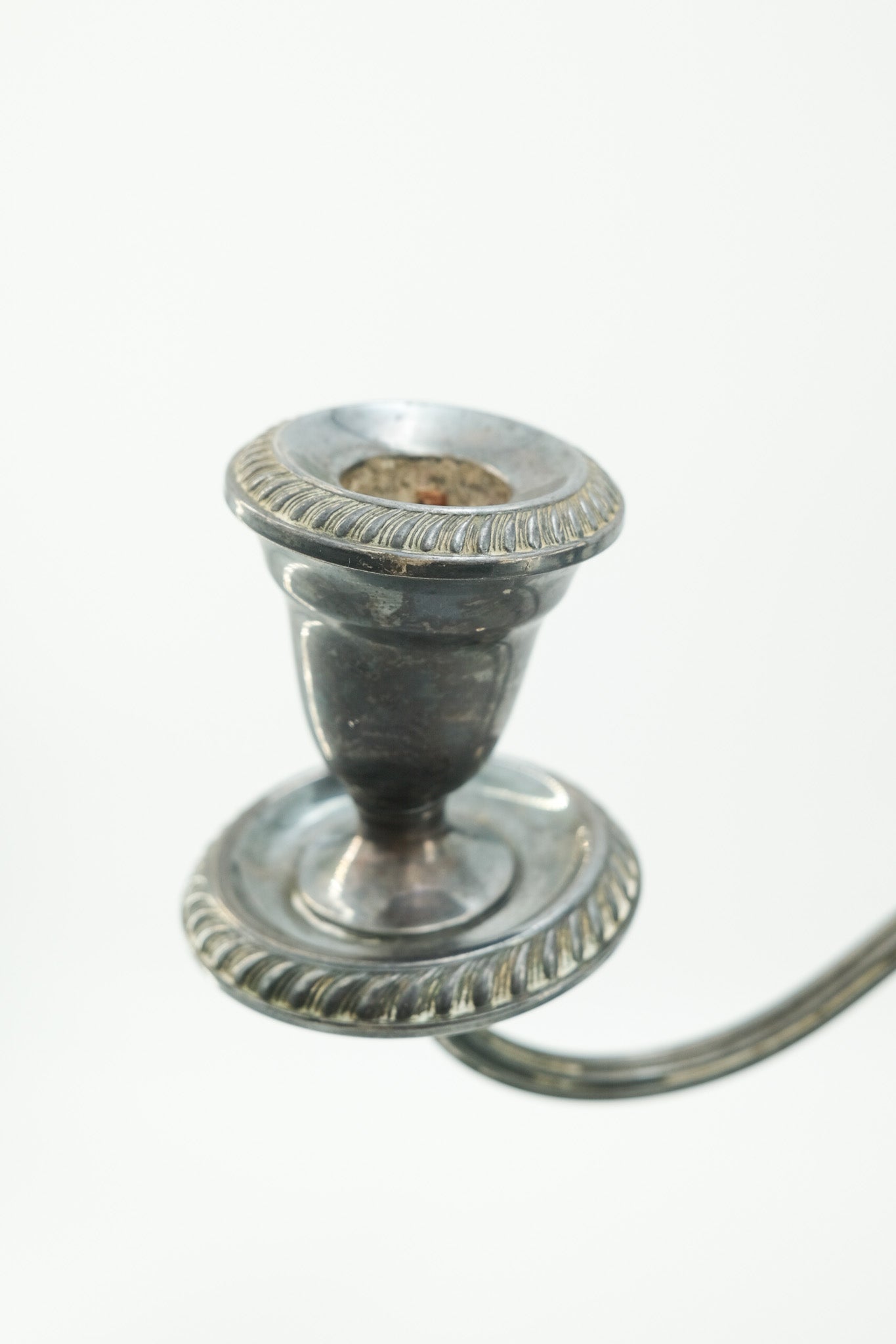 Gorham Silver-Plated 3-Light Candelabra / ゴーハム シルバープレート 3灯キャンドルスタンド