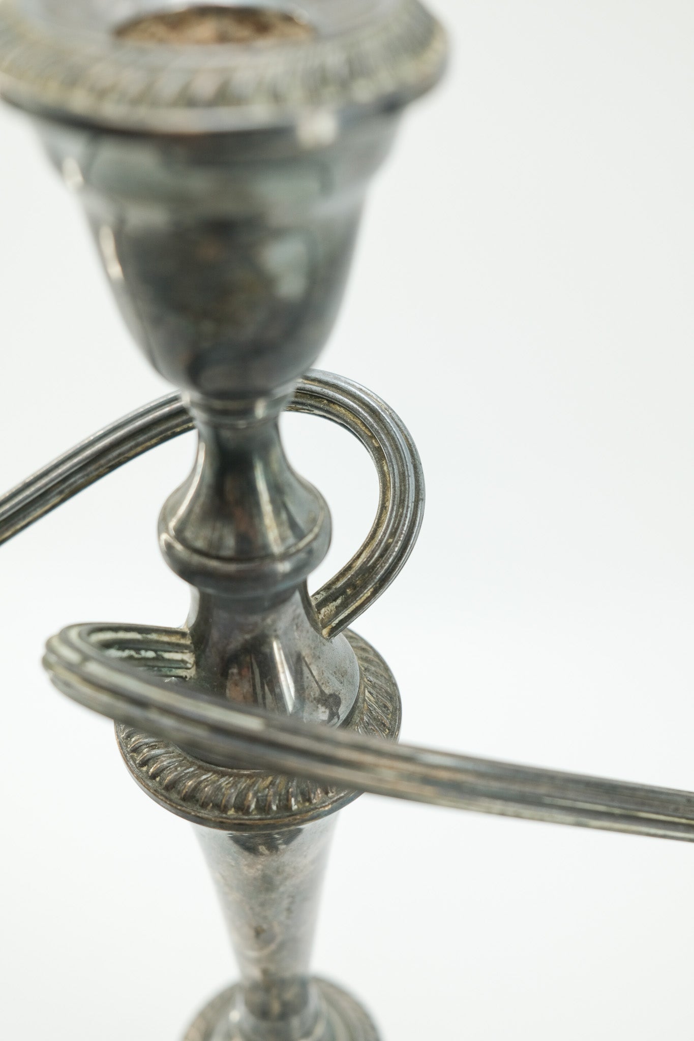 Gorham Silver-Plated 3-Light Candelabra / ゴーハム シルバープレート 3灯キャンドルスタンド
