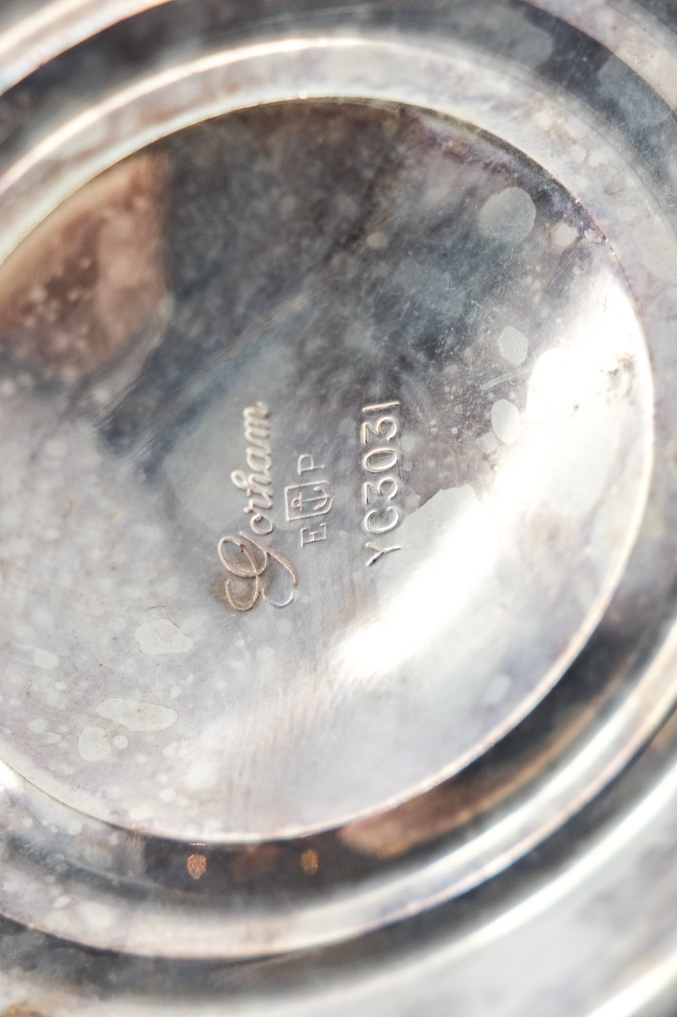 Gorham Silver-Plated 3-Light Candelabra / ゴーハム シルバープレート 3灯キャンドルスタンド