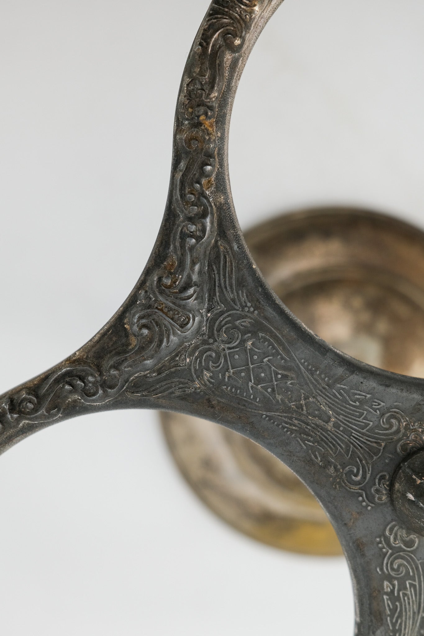 Antique Cruet Stand (3-Hole) / アンティーク クルエットスタンド（3つ穴）
