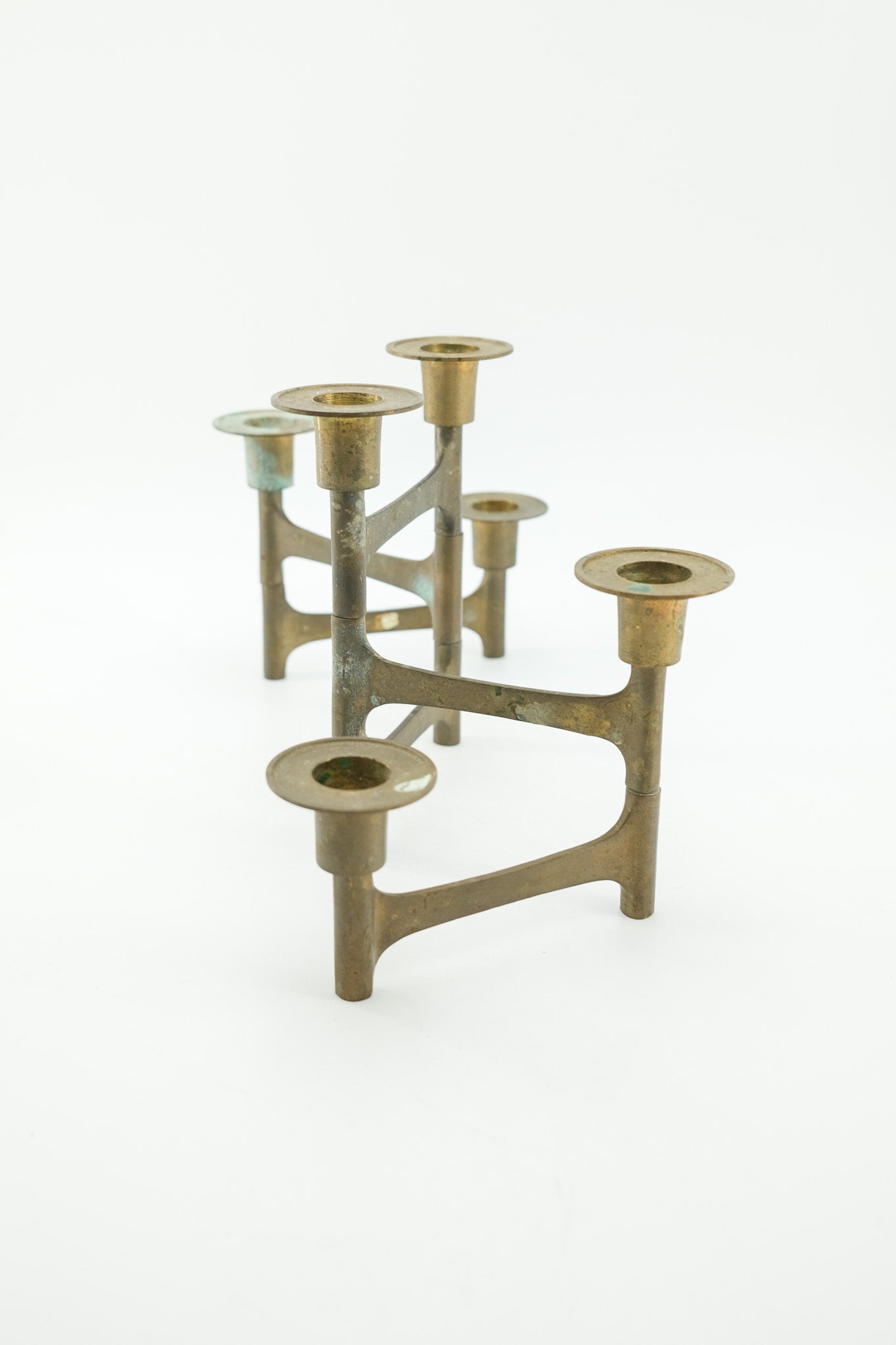 Brass Candelabra / 真鍮のキャンドルスタンド