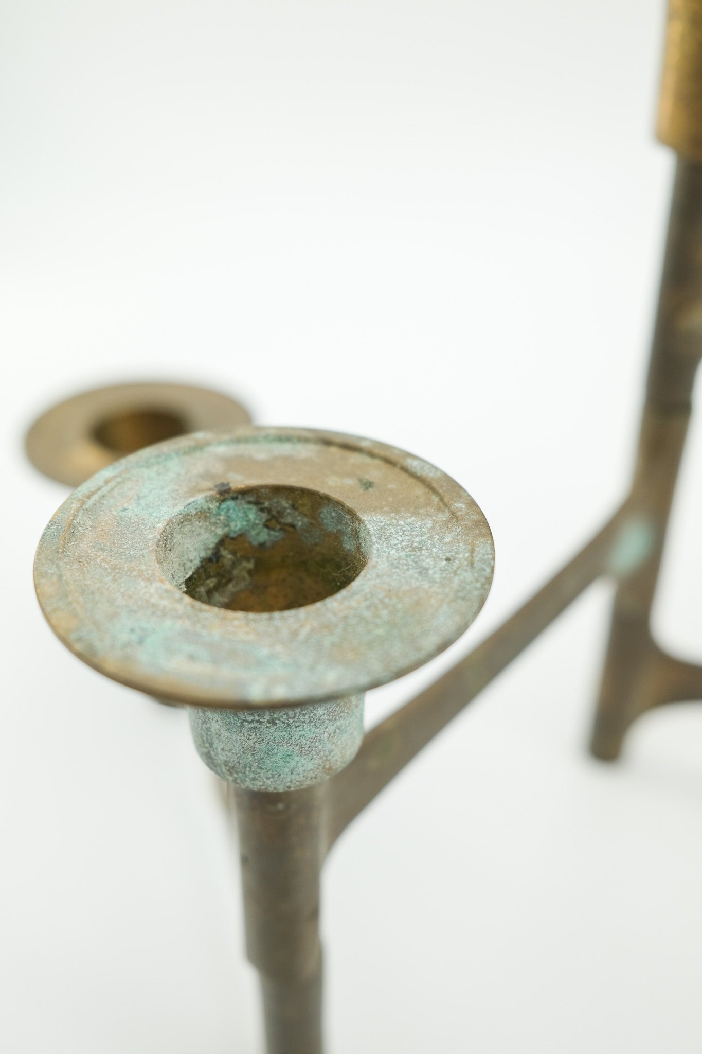 Brass Candelabra / 真鍮のキャンドルスタンド