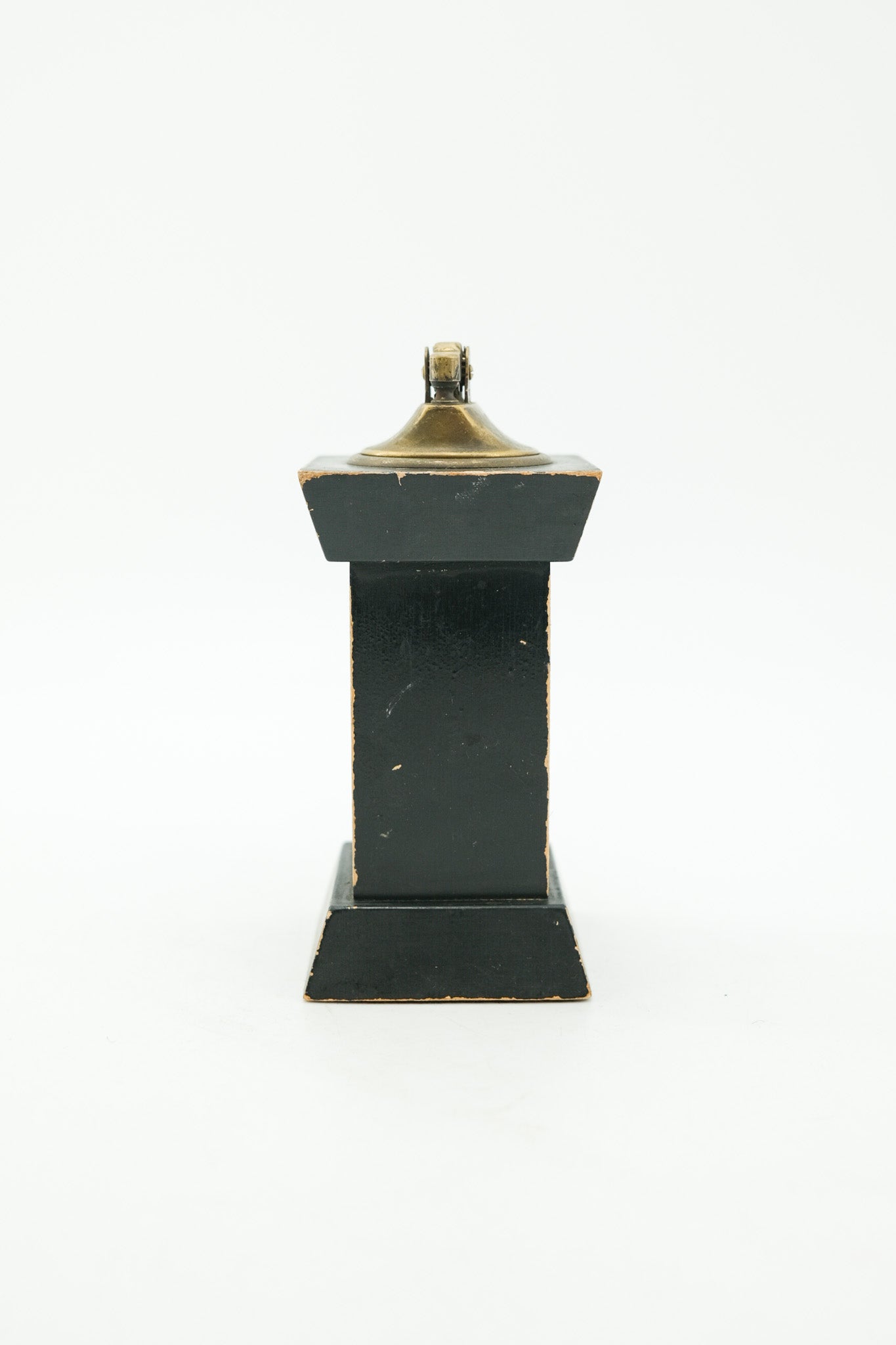 Vintage Wooden Column Table Lighter / ヴィンテージ 木製コラム 卓上ライター