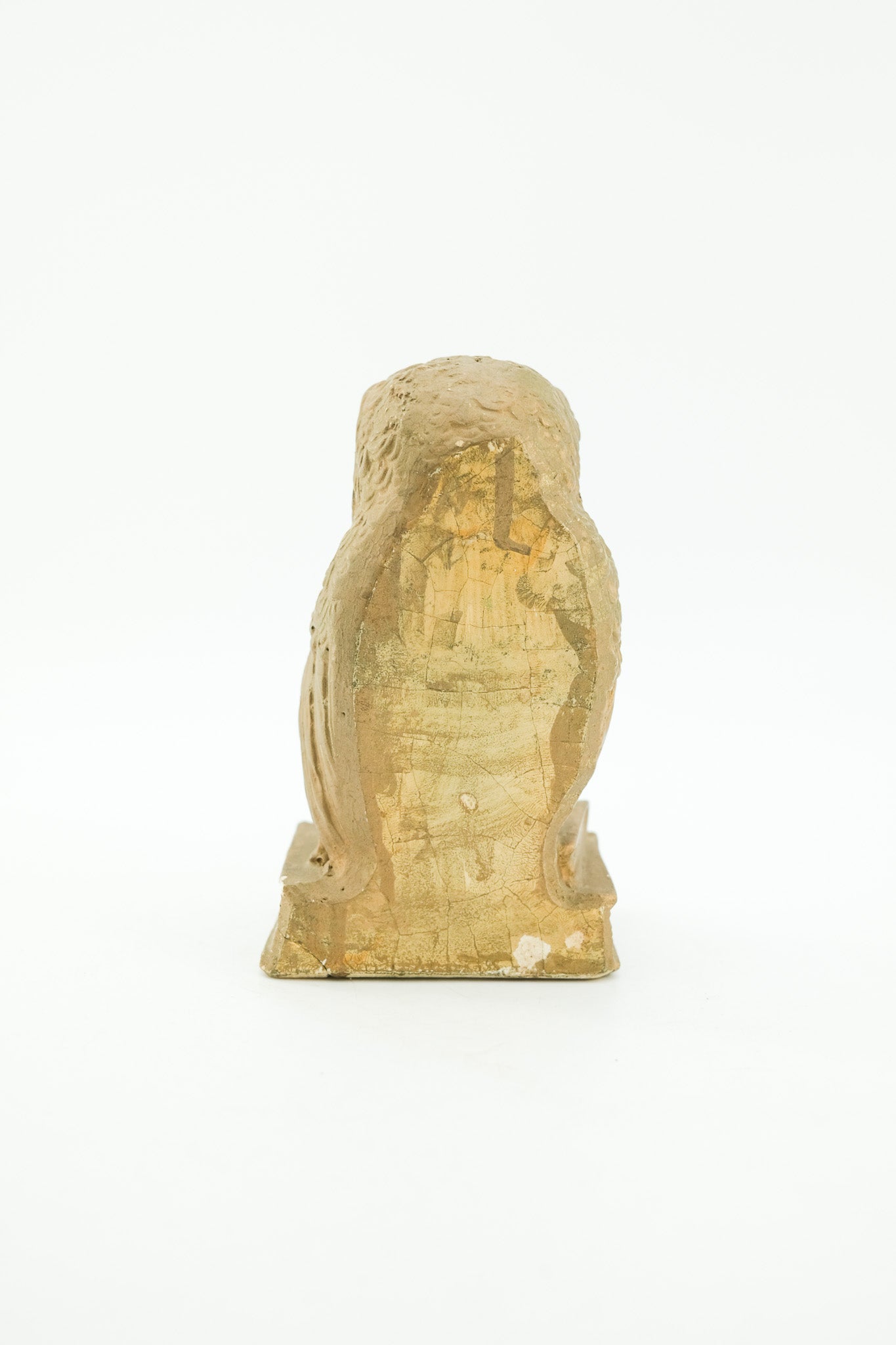 Vintage Owl Bookend "Knowledge"/ 知的なフクロウのブックエンド