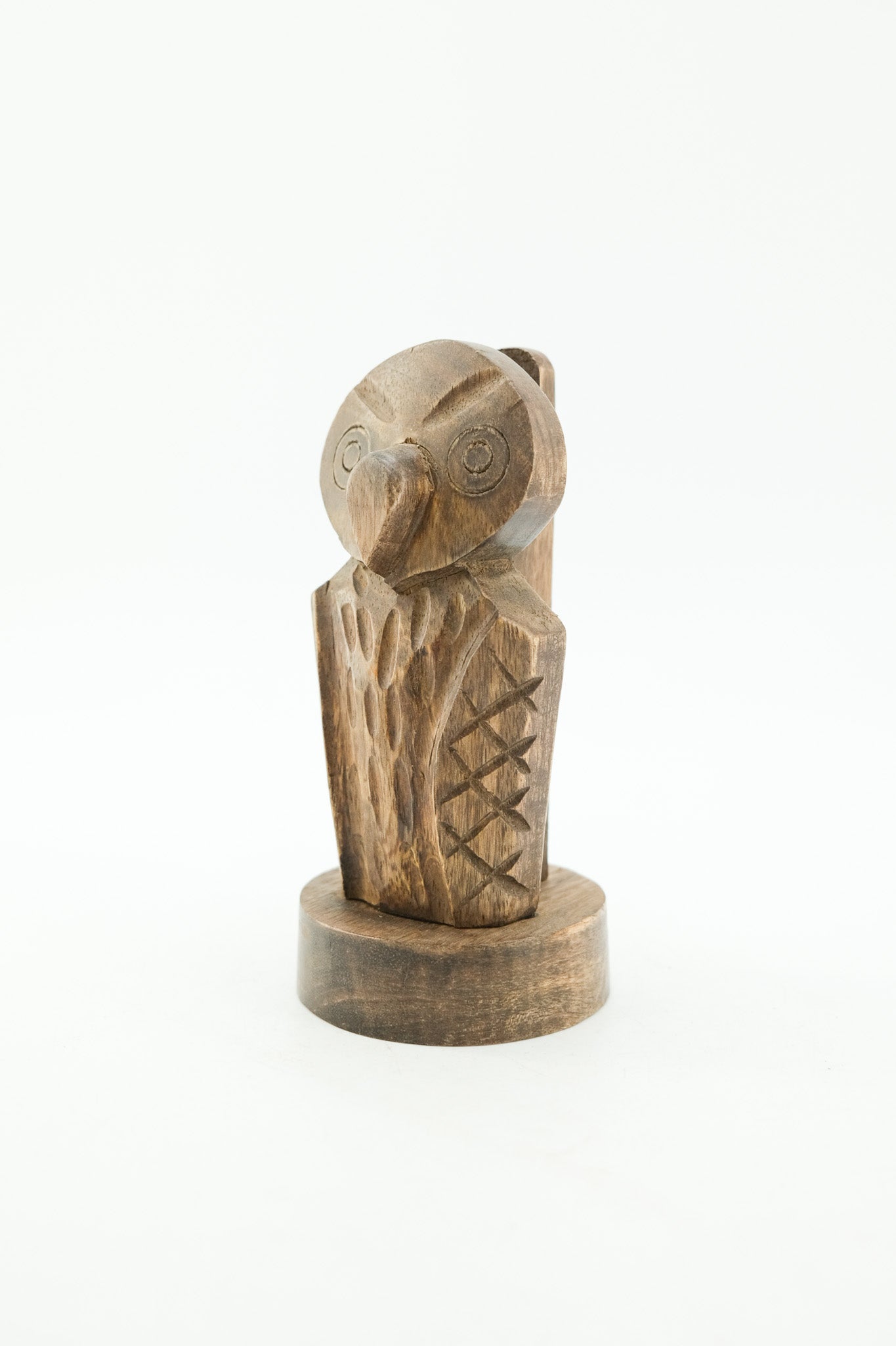 Wooden Bird Eyeglass Stand / 木彫りの鳥の眼鏡スタンド