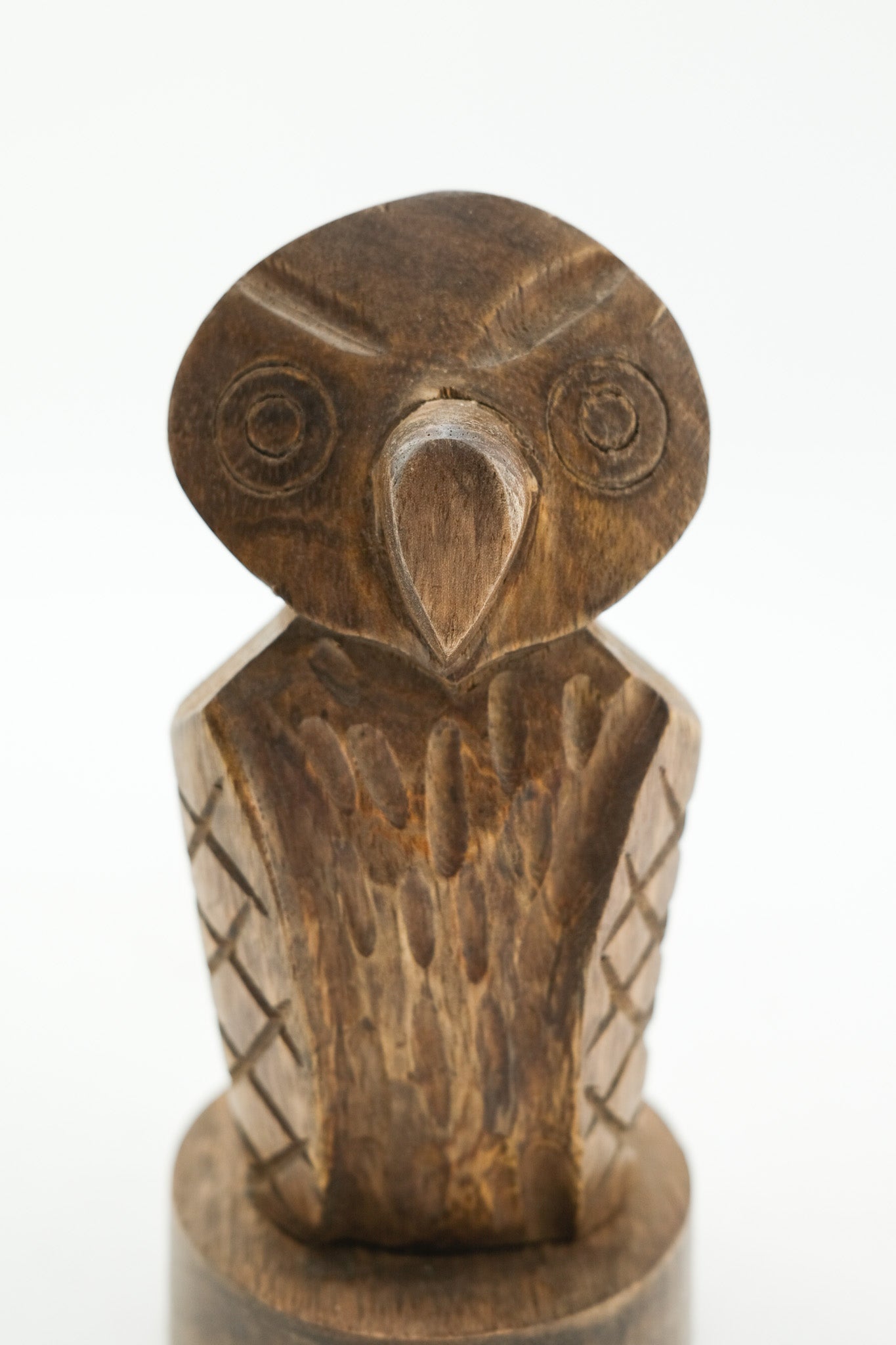 Wooden Bird Eyeglass Stand / 木彫りの鳥の眼鏡スタンド